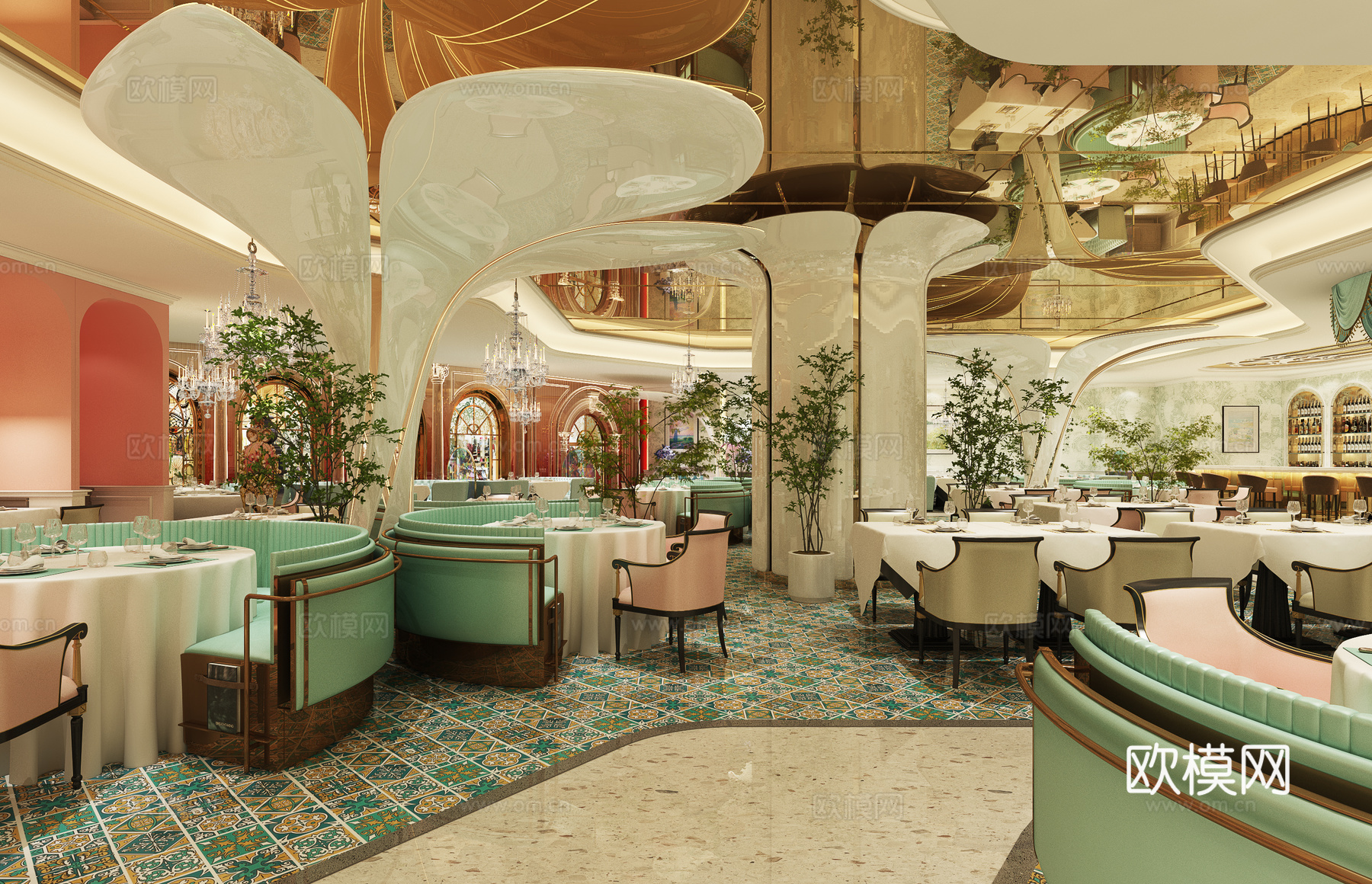 餐厅3d模型