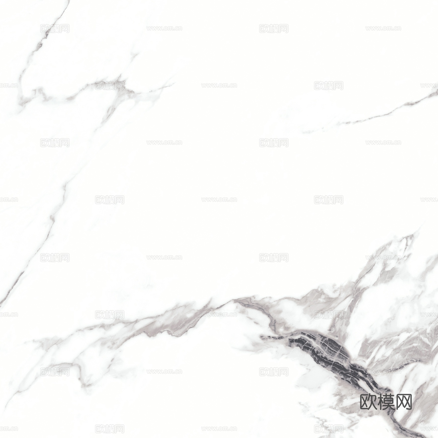 现代山水大理石_水墨白大理石贴图