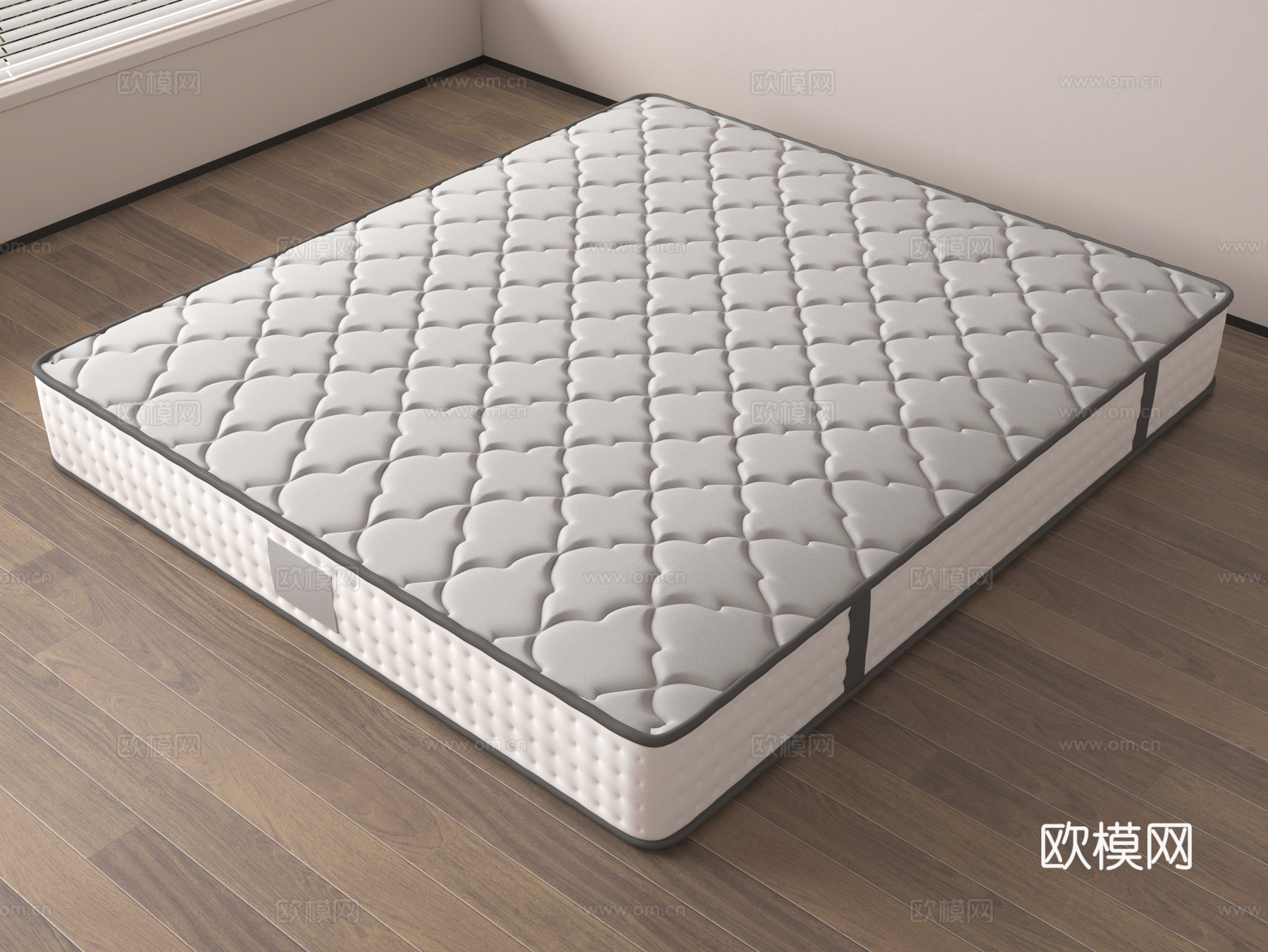 现代床垫 床品 席梦思su模型