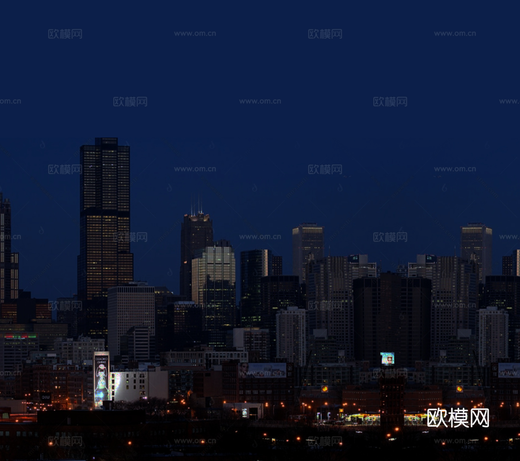 户外城市夜景下载