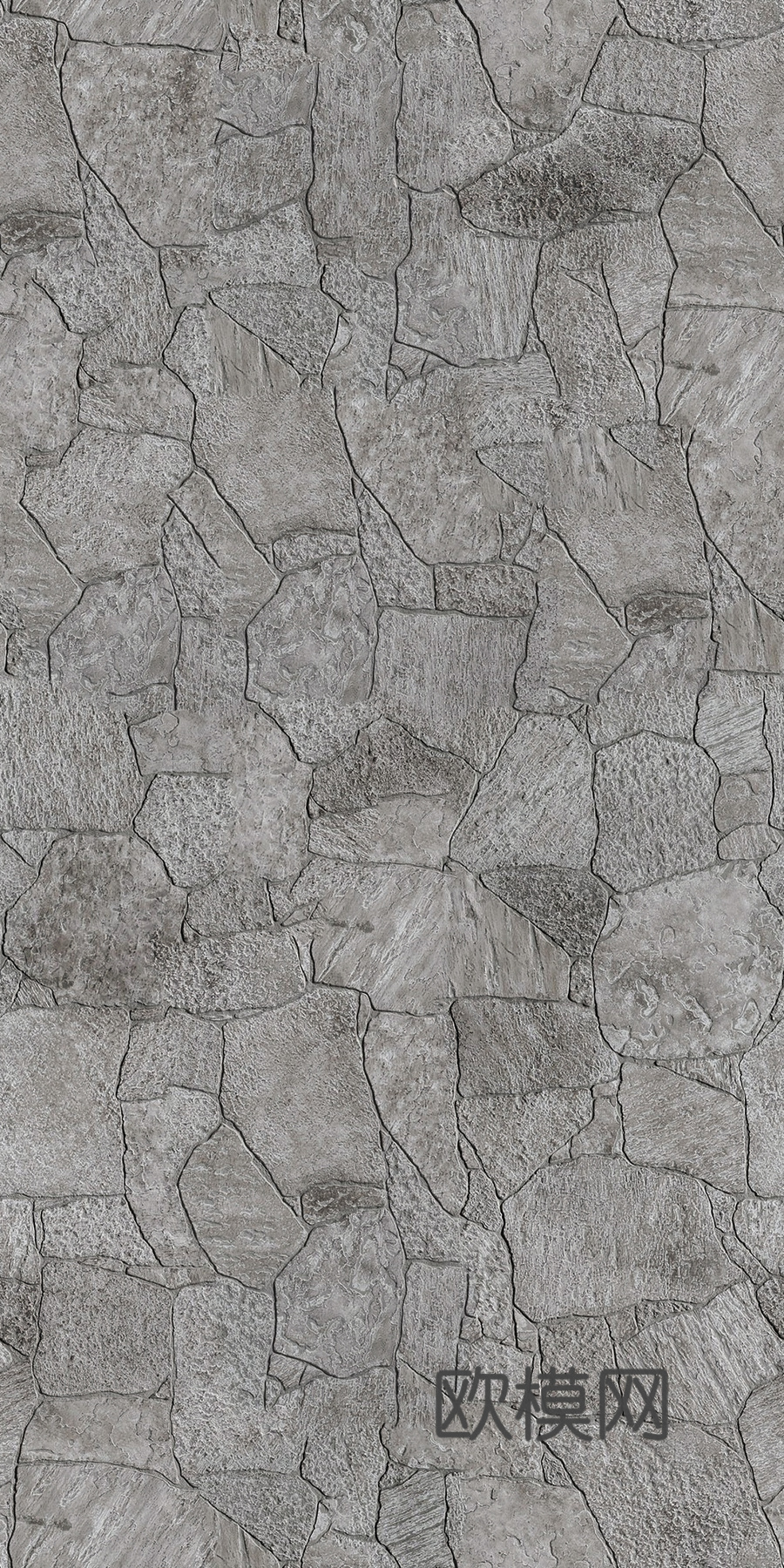 法式欧式碎石_无缝_青石灰_碎拼_路面贴图下载