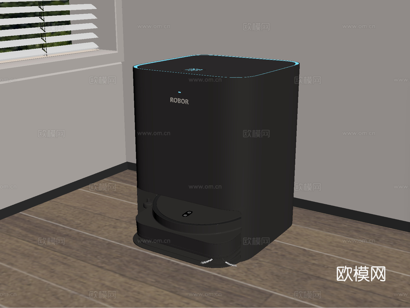现代扫地机器人su模型