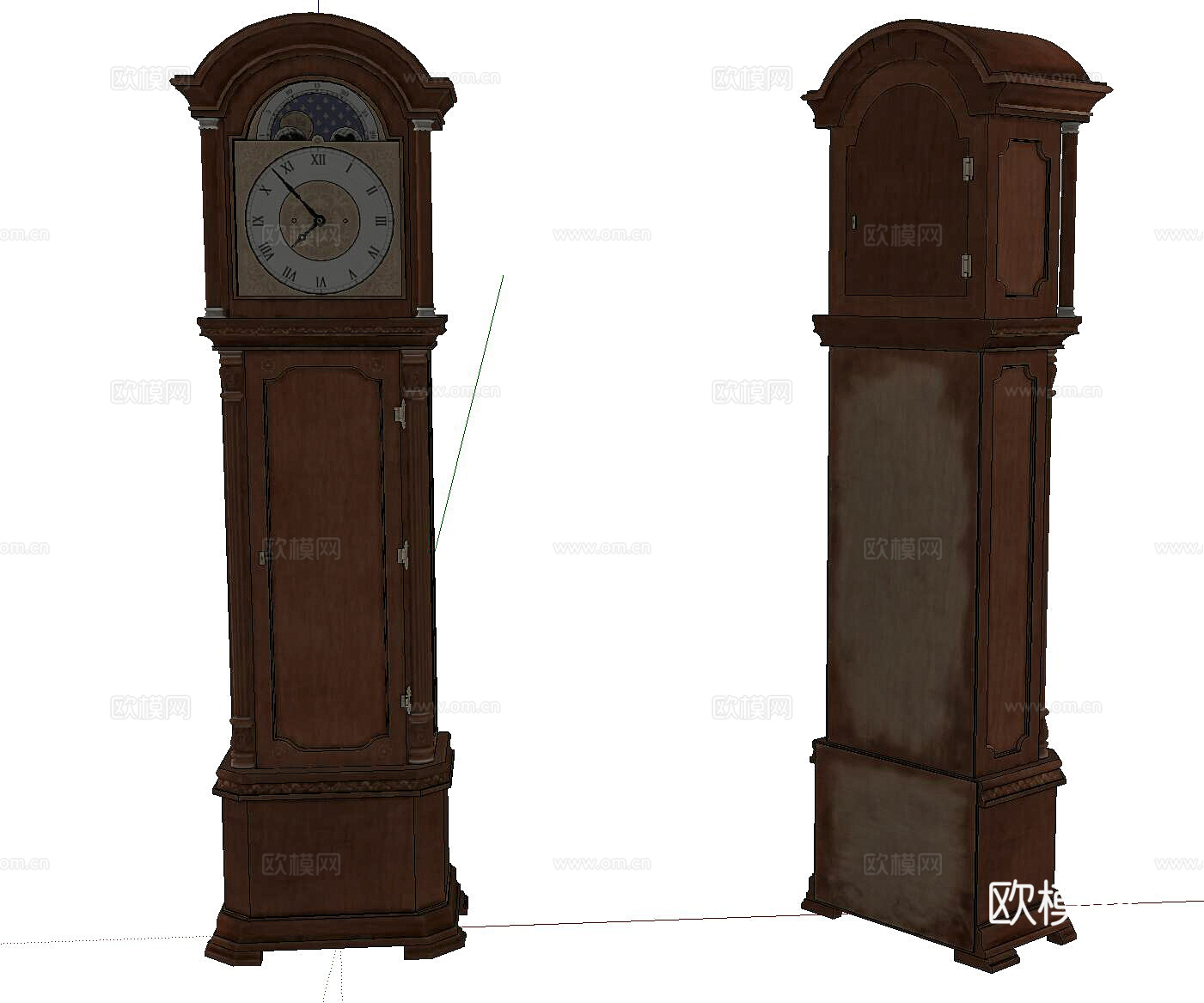 木钟su模型