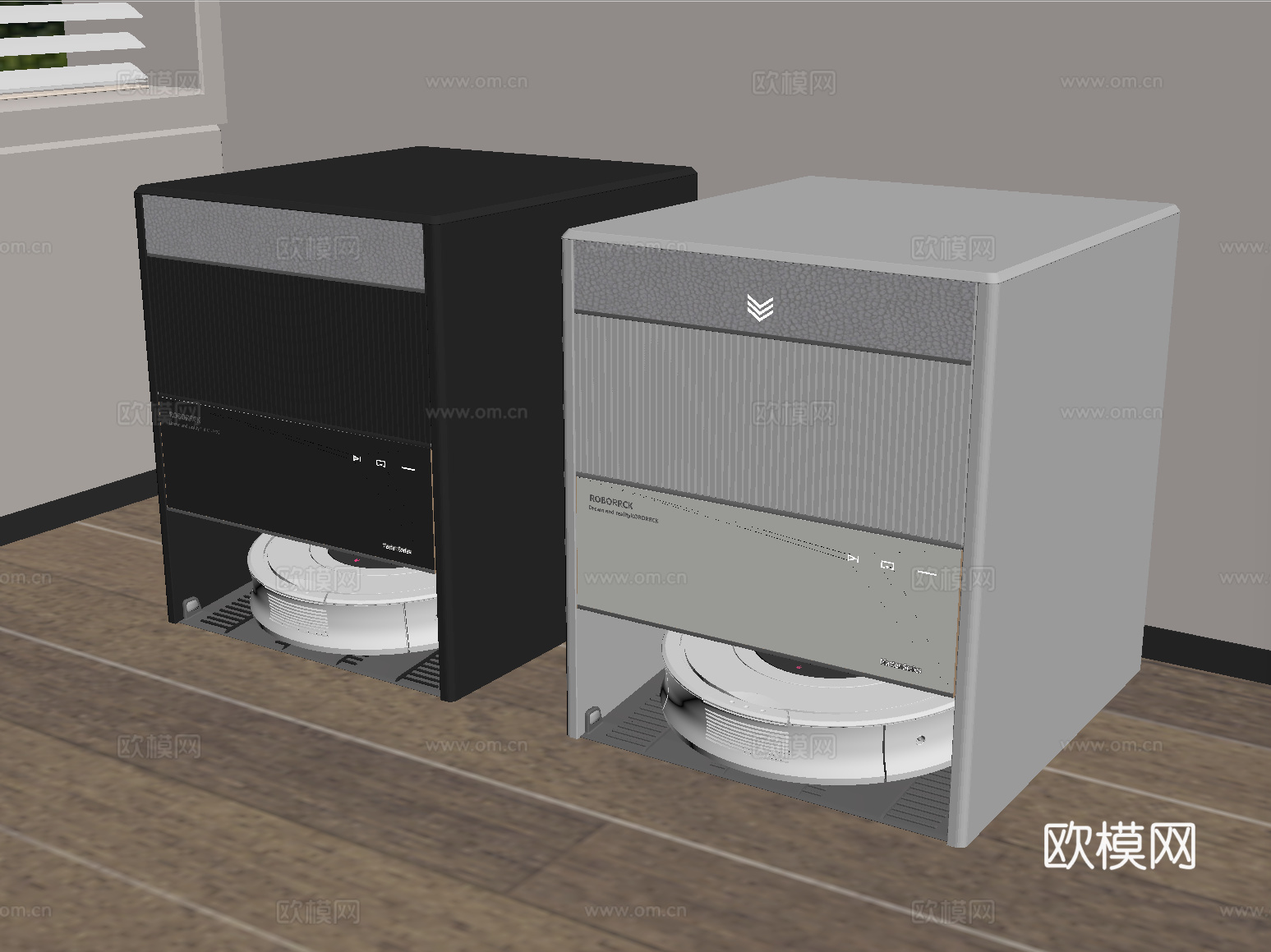 现代扫地机器人su模型