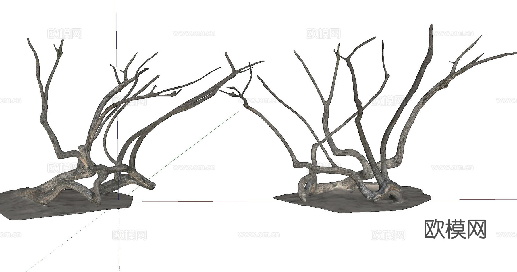 枯木su模型