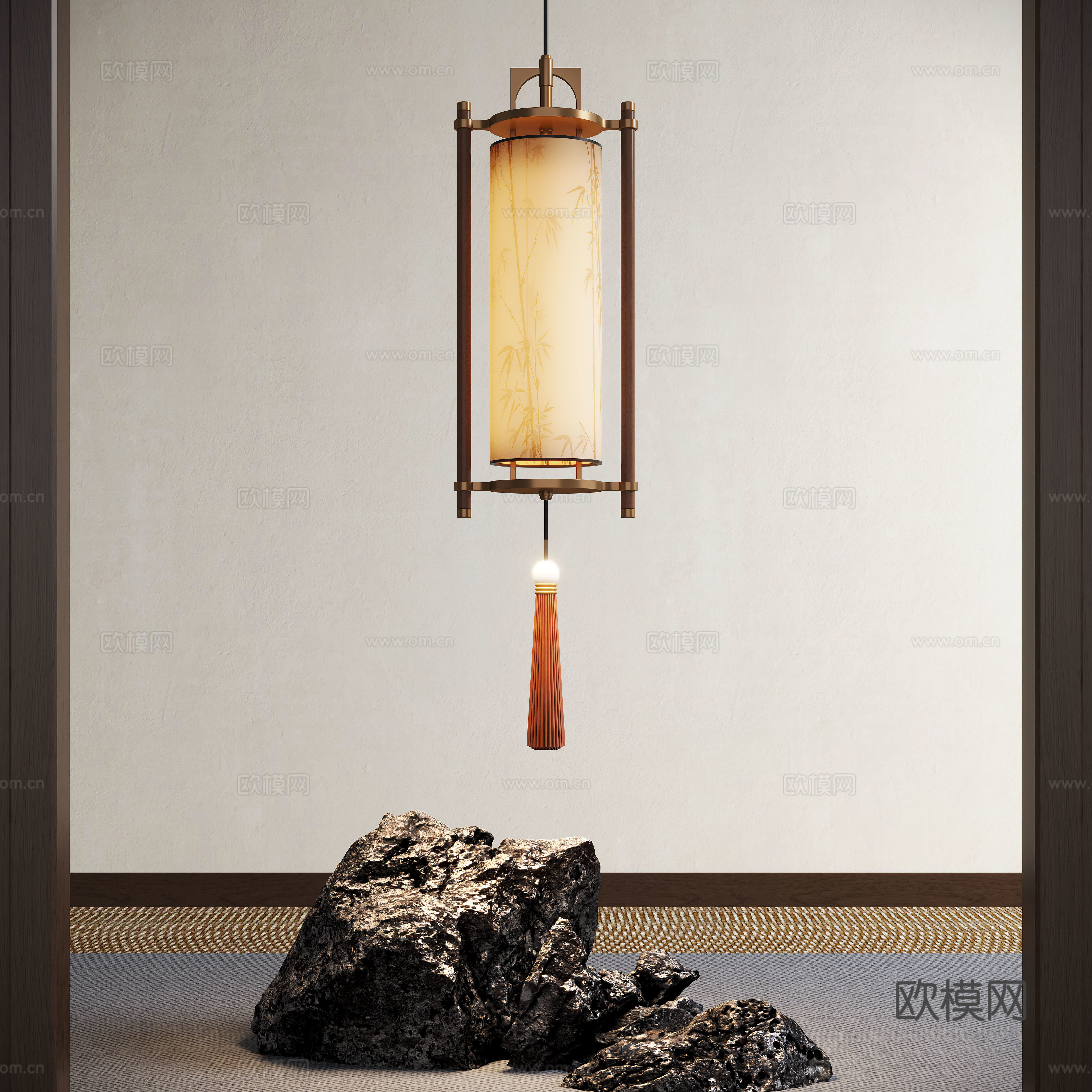 宋式吊灯 吊灯 装饰吊灯  小吊灯  艺术吊灯su模型