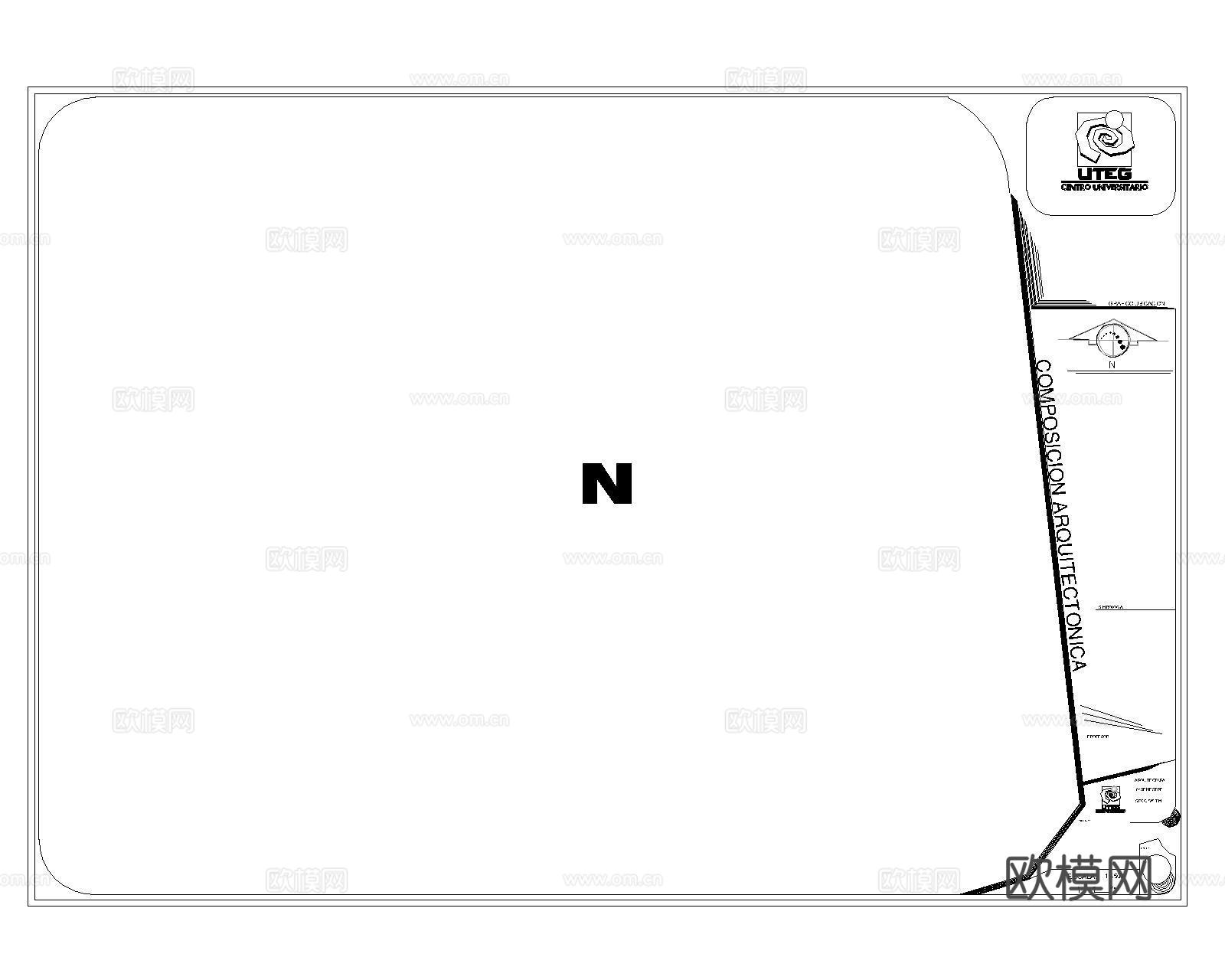 国外CAD图框A3cad施工图