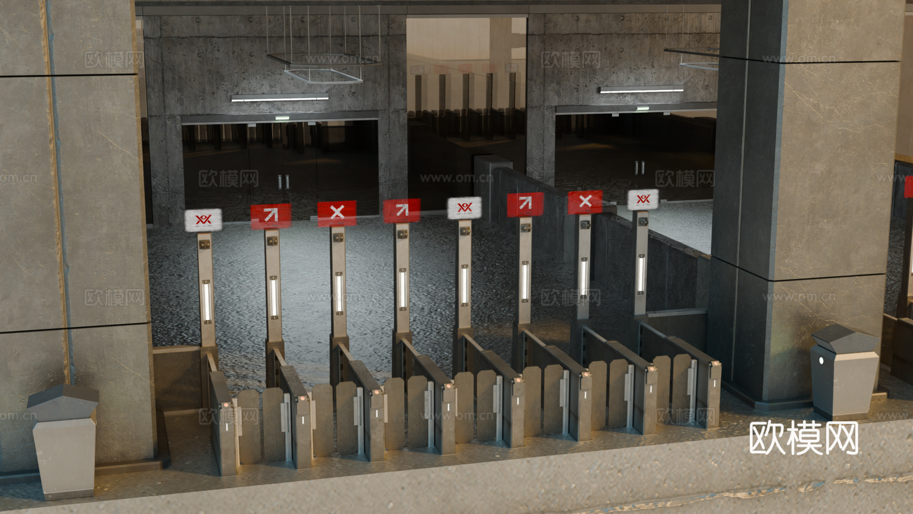 工业建筑 赛博朋克建筑 科幻建筑 城市建筑 工业城市建筑su模型