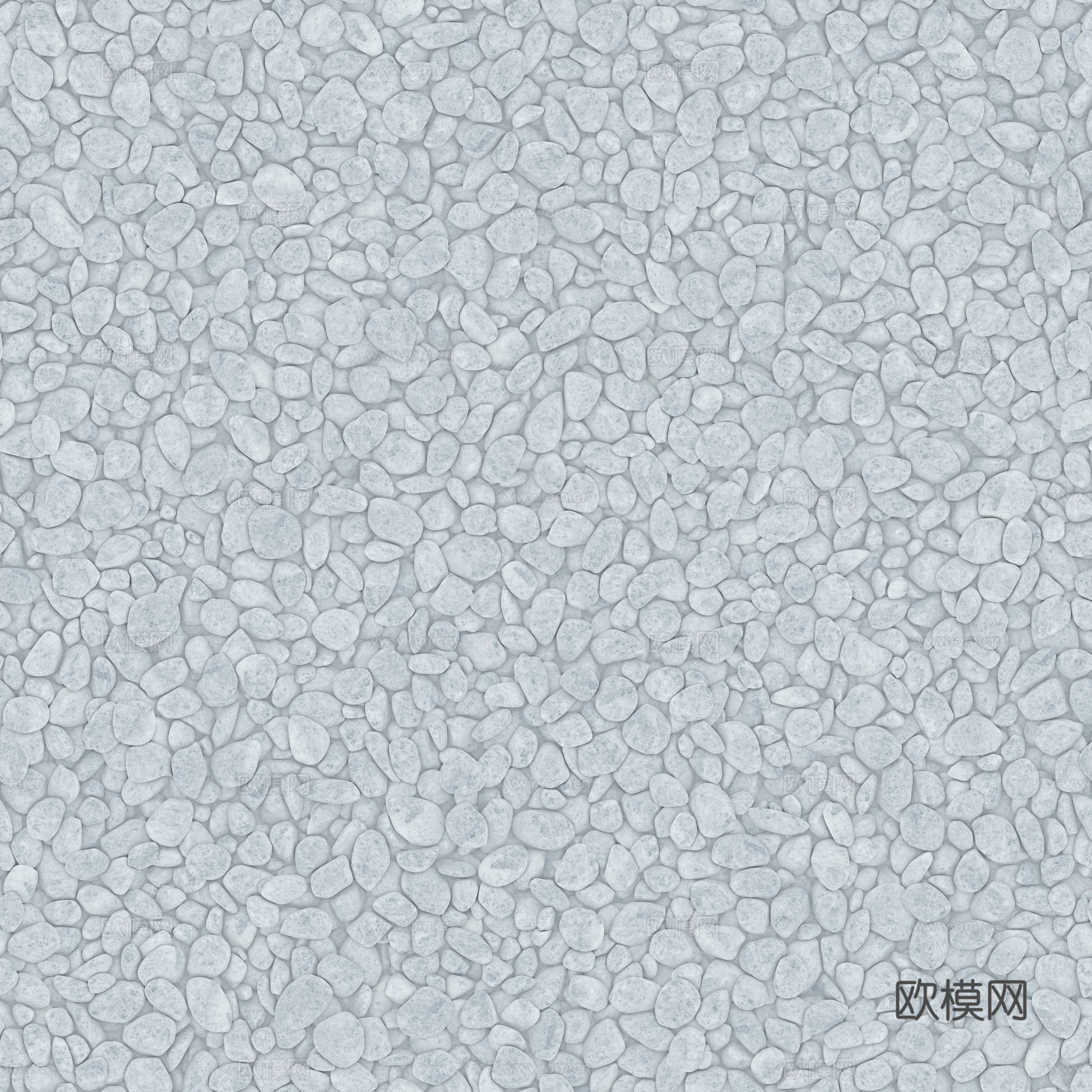 现代砾石地面铺装下载