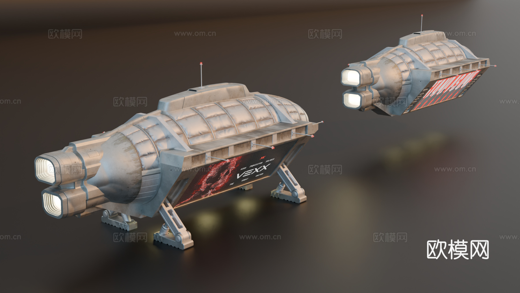 飞艇 军事飞艇 飞行器 科幻飞艇 赛博朋克飞艇su模型