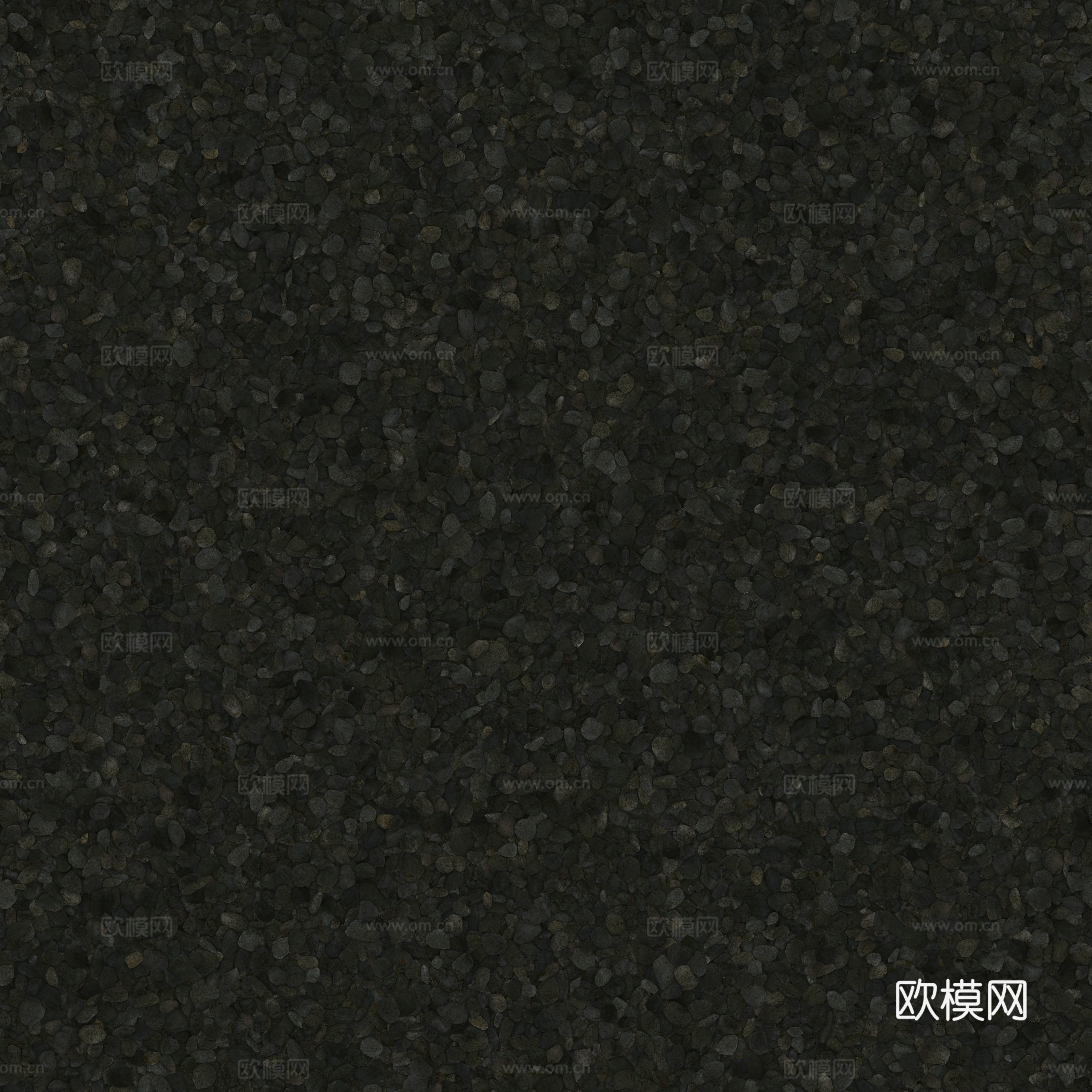 现代砾石地面铺装下载