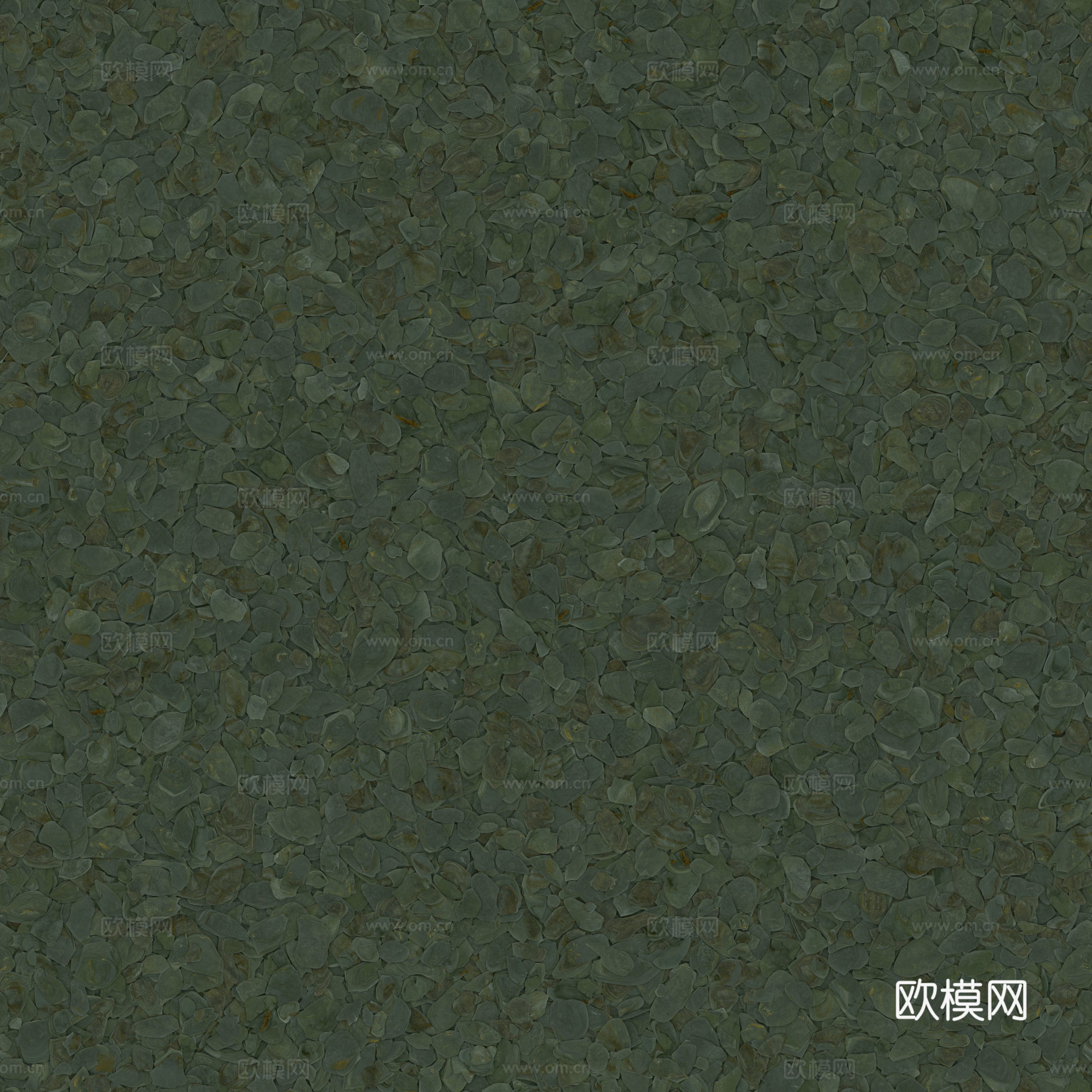 现代砾石地面铺装下载