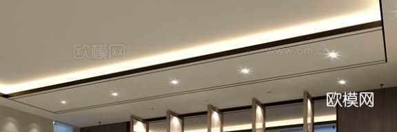 室内客厅天花  展厅别墅天花  天花吊顶节点图cad施工图