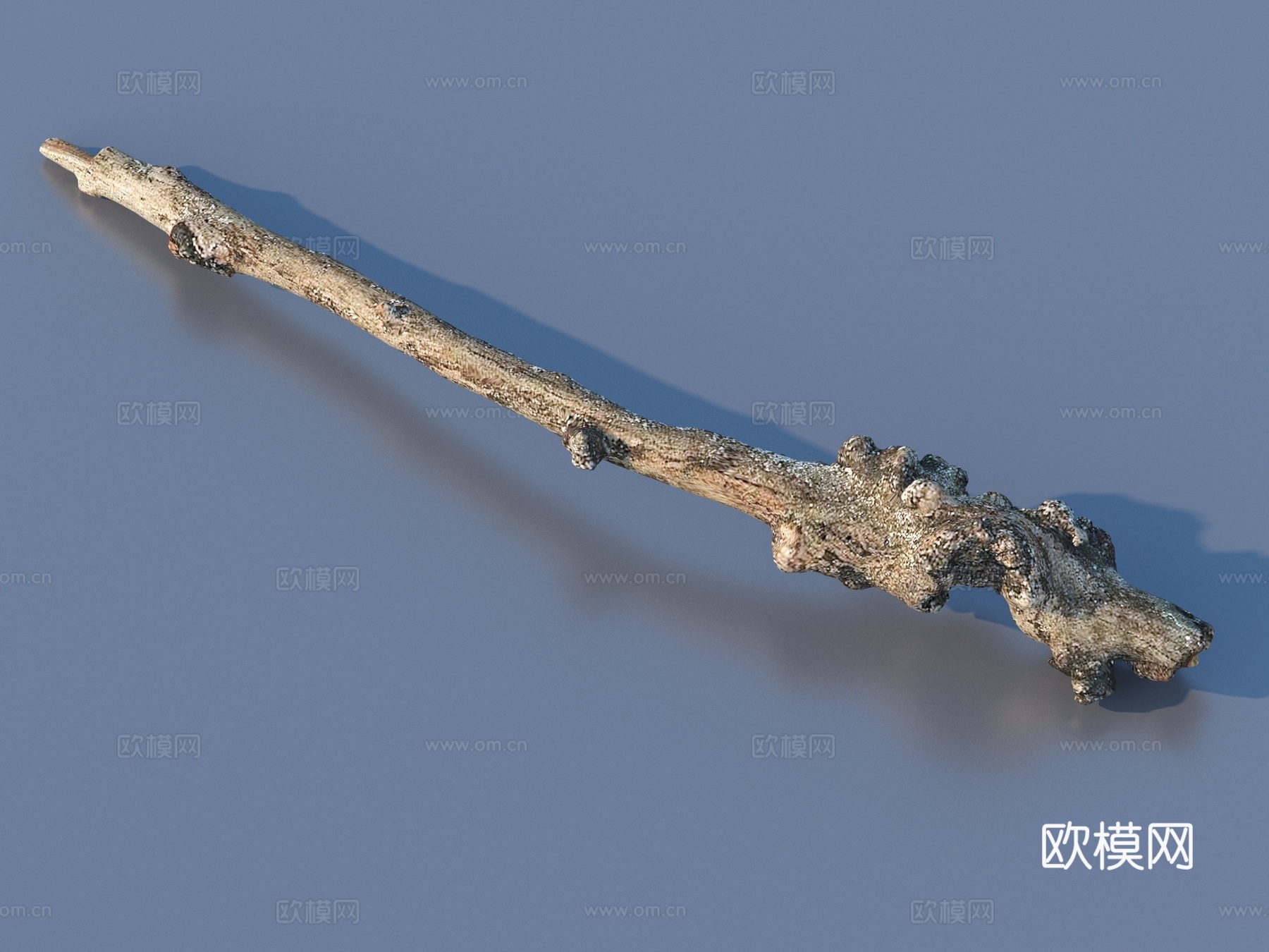 树干 木材 枯树 树桩3d模型下载