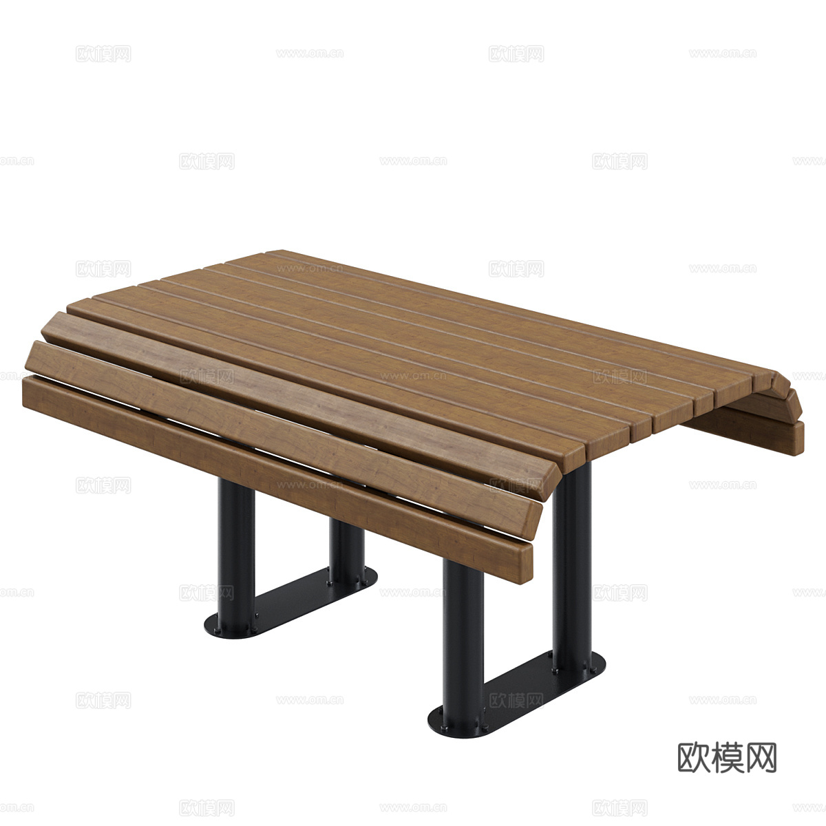 北欧简约户外凳子 凳子 简约凳子 木质凳子3d模型下载