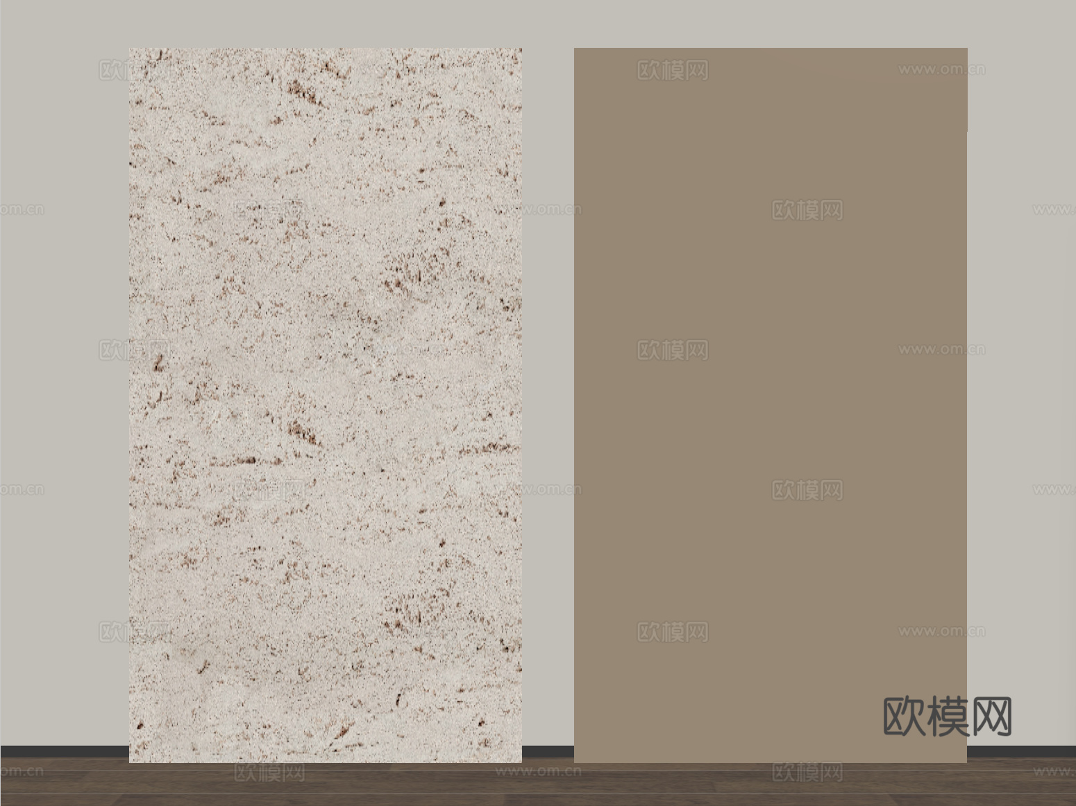 现代石材 花岗石 大理石su模型