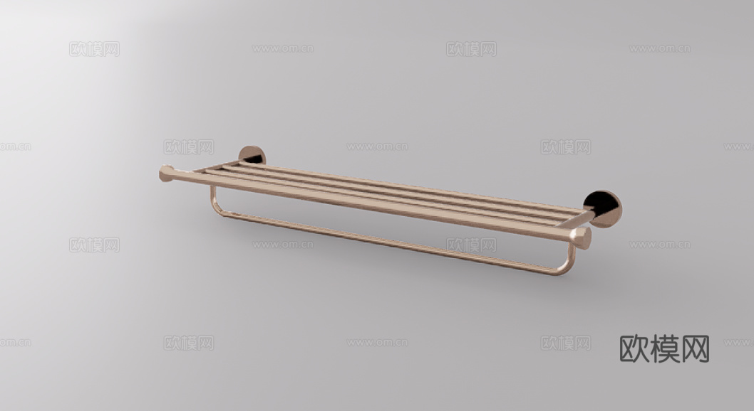 毛巾架su模型