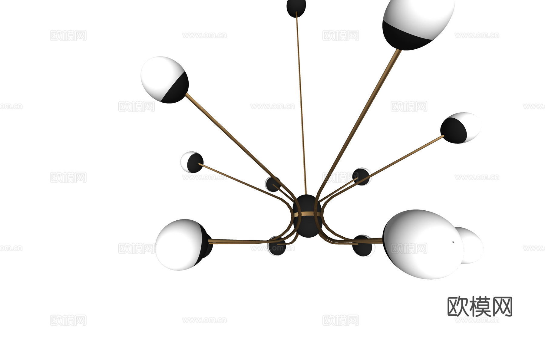 灯 吊灯 灯光 射灯 草坪灯 装饰灯 灯具su模型
