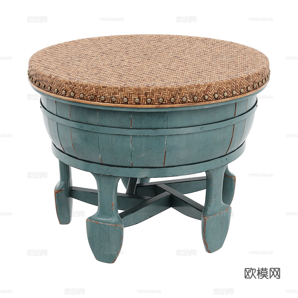 北欧简约茶几 茶几 简约茶几 圆形茶几 客厅茶几3d模型下载