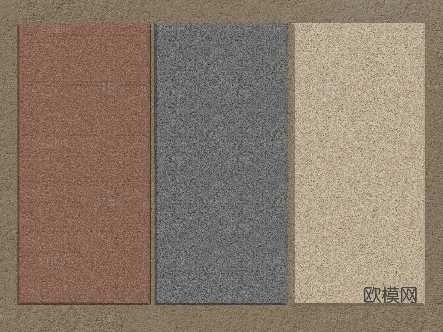 现代涂料 艺术漆 肌理漆 真石漆 微水泥su模型