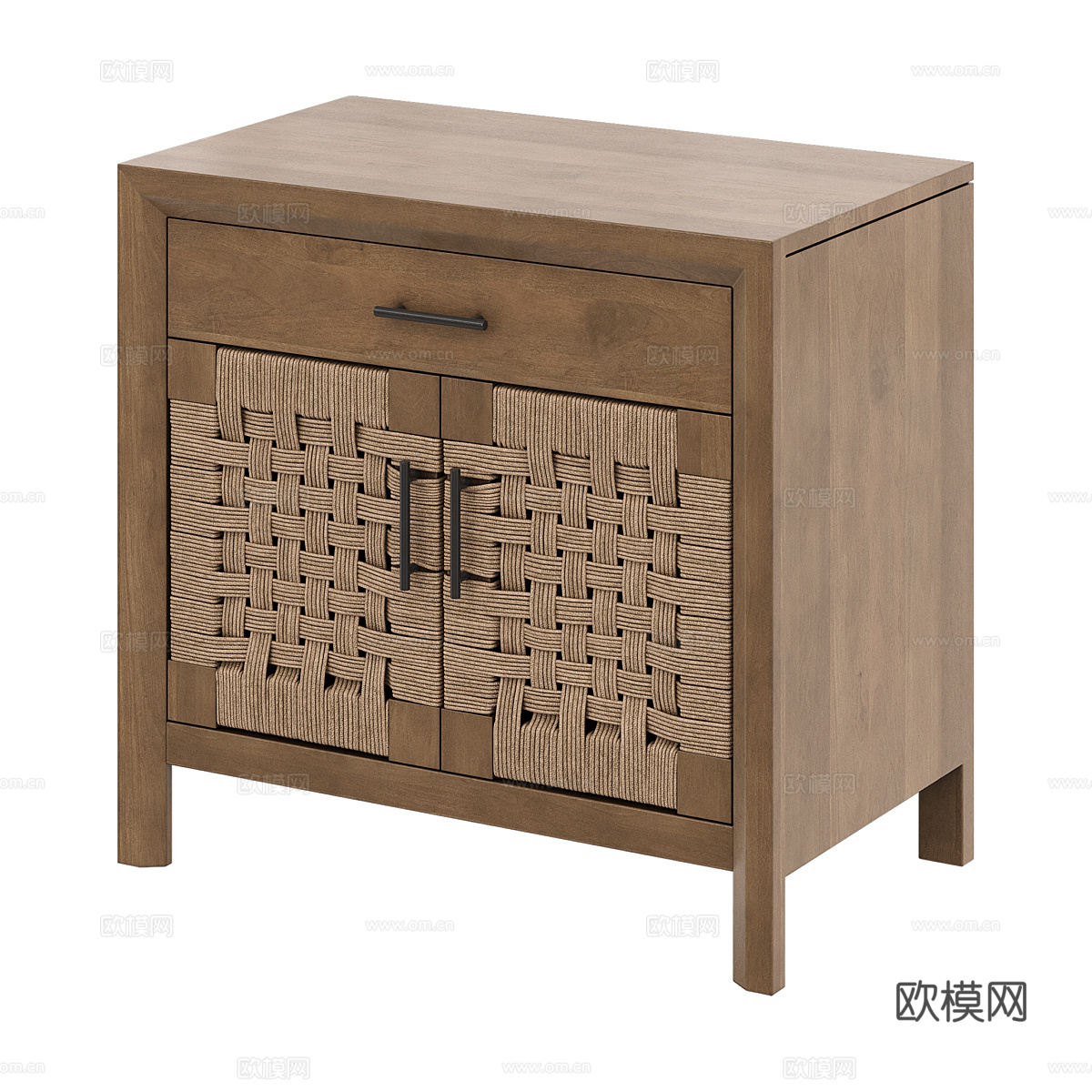 北欧简约床头柜  床头柜  简约床头柜  矮柜 装饰柜3d模型下载