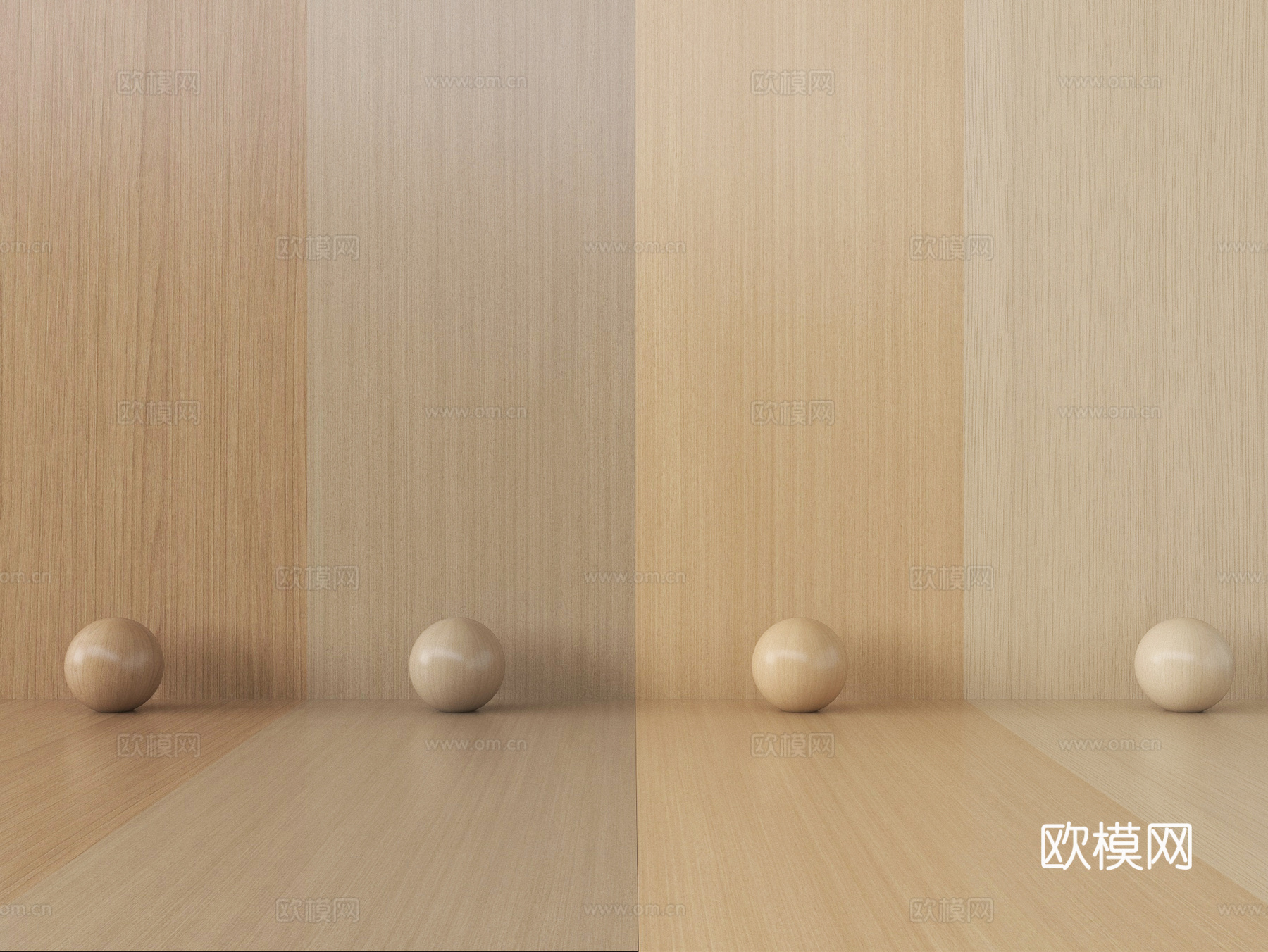 现代木纹木饰面 木饰面护墙板 背景墙 墙饰板su模型