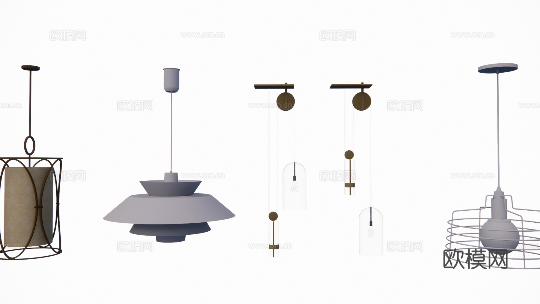 灯 吊灯 灯光 射灯 草坪灯 装饰灯 灯具su模型