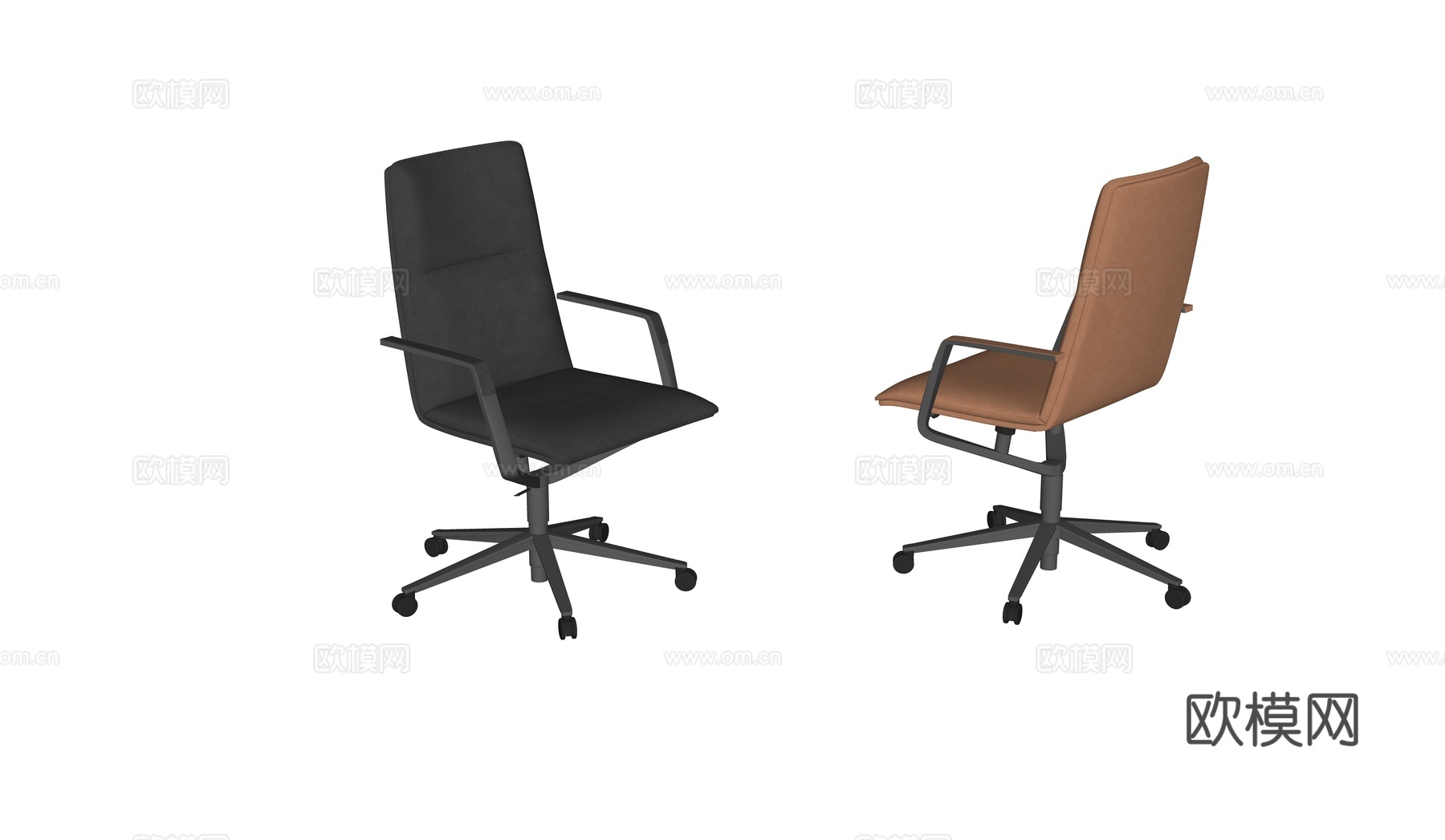 网红办公椅集合su模型