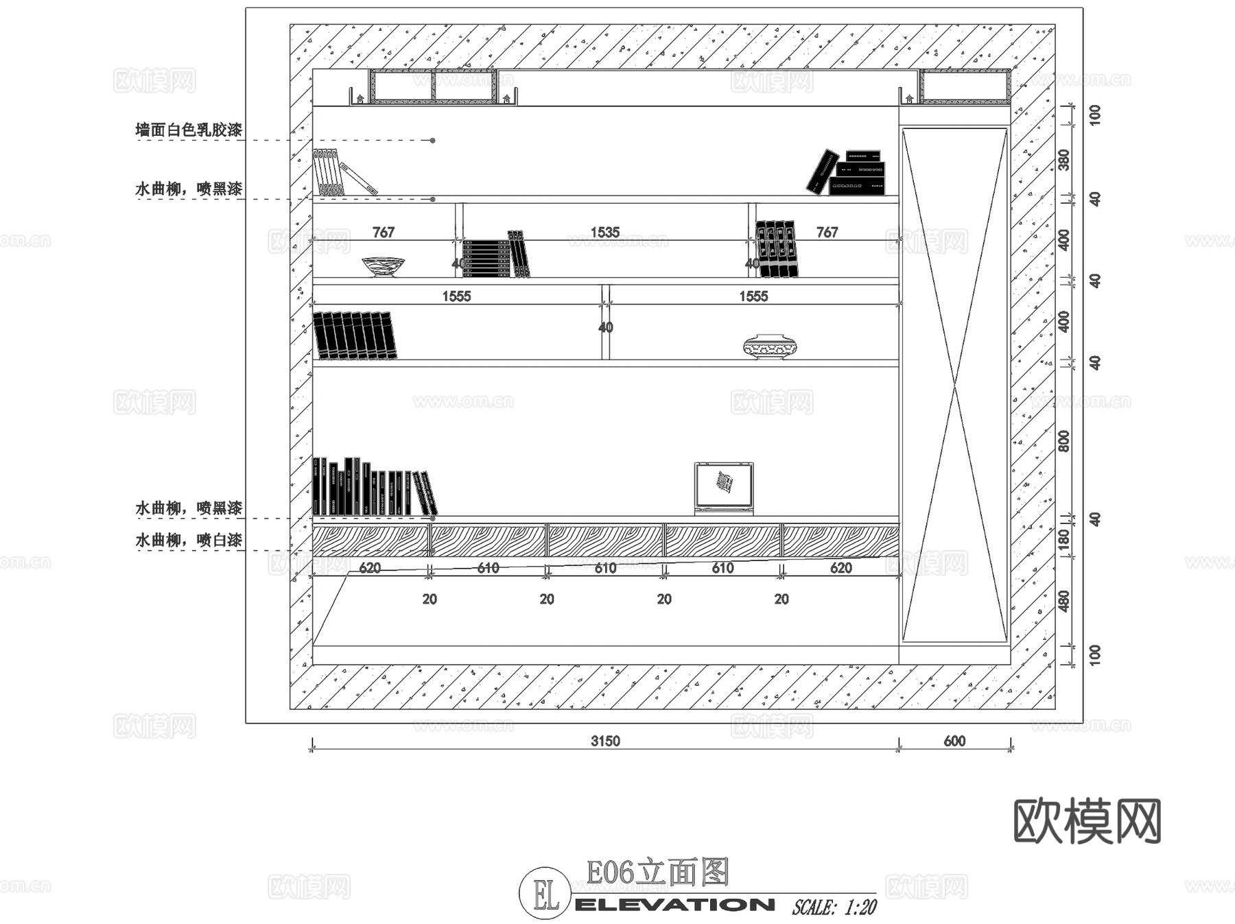 重庆二层自建私宅室内家装CAD施工图cad施工图