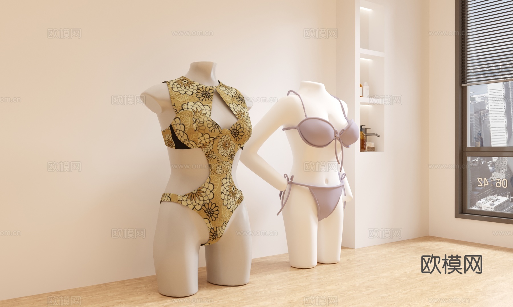 模特假人3d模型下载