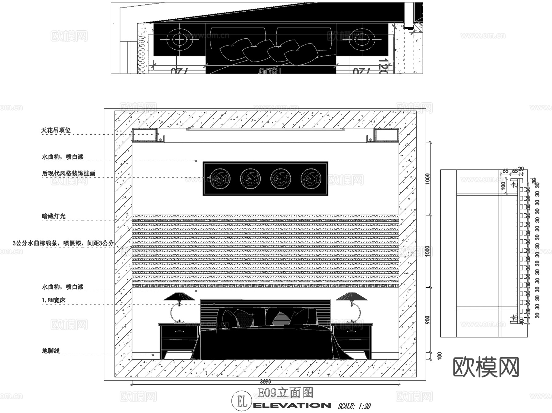 重庆二层自建私宅室内家装CAD施工图cad施工图