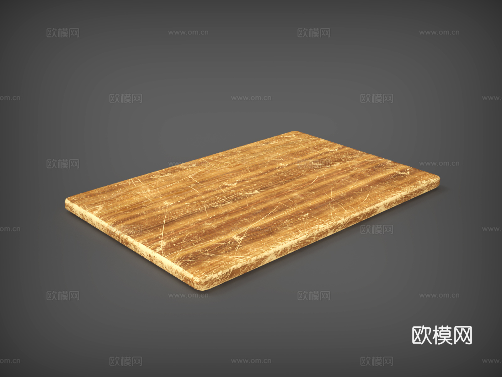 厨具  面板  菜板  木板  案板3d模型下载