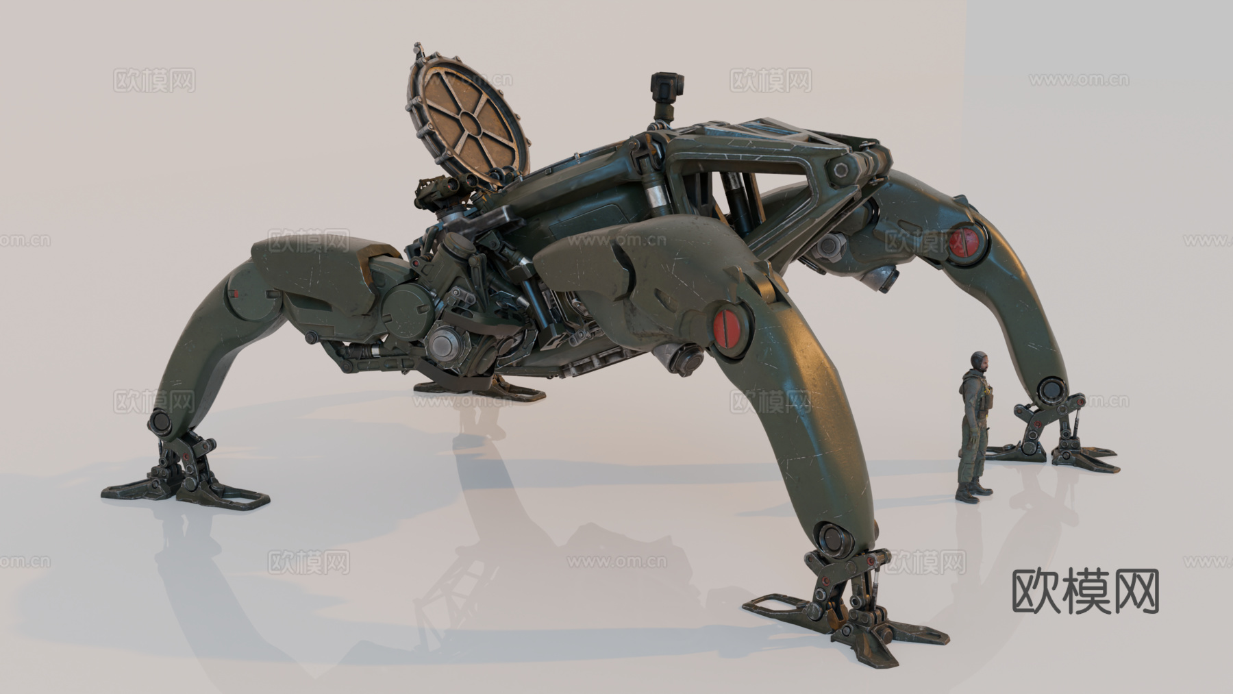 机器人 机甲战士 科幻机器人 机械战甲 战争机甲su模型