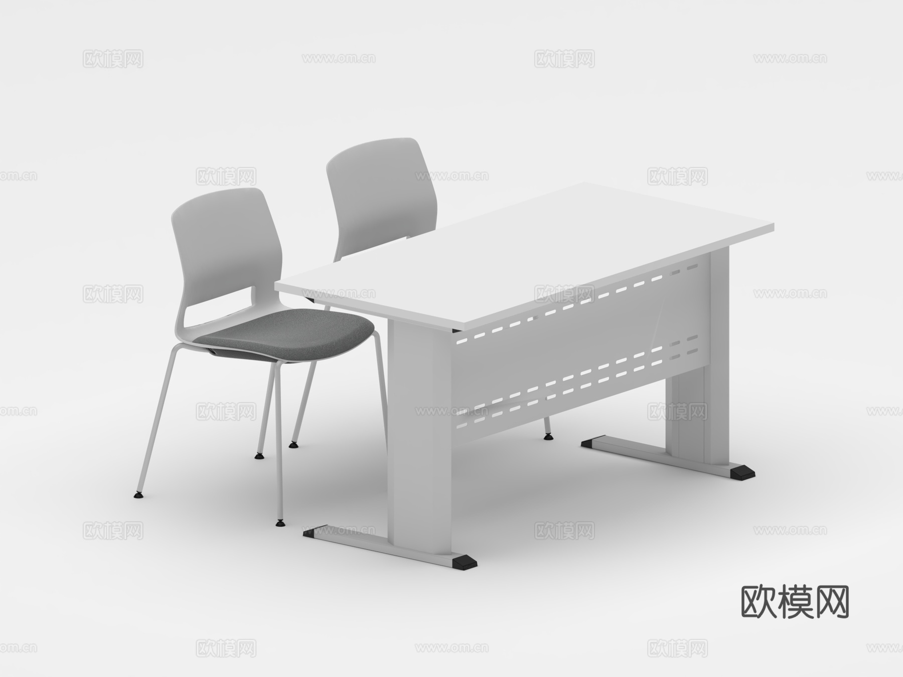 培训桌椅 培训桌 培训椅 条桌椅 办公桌椅 条桌 休闲椅su模型
