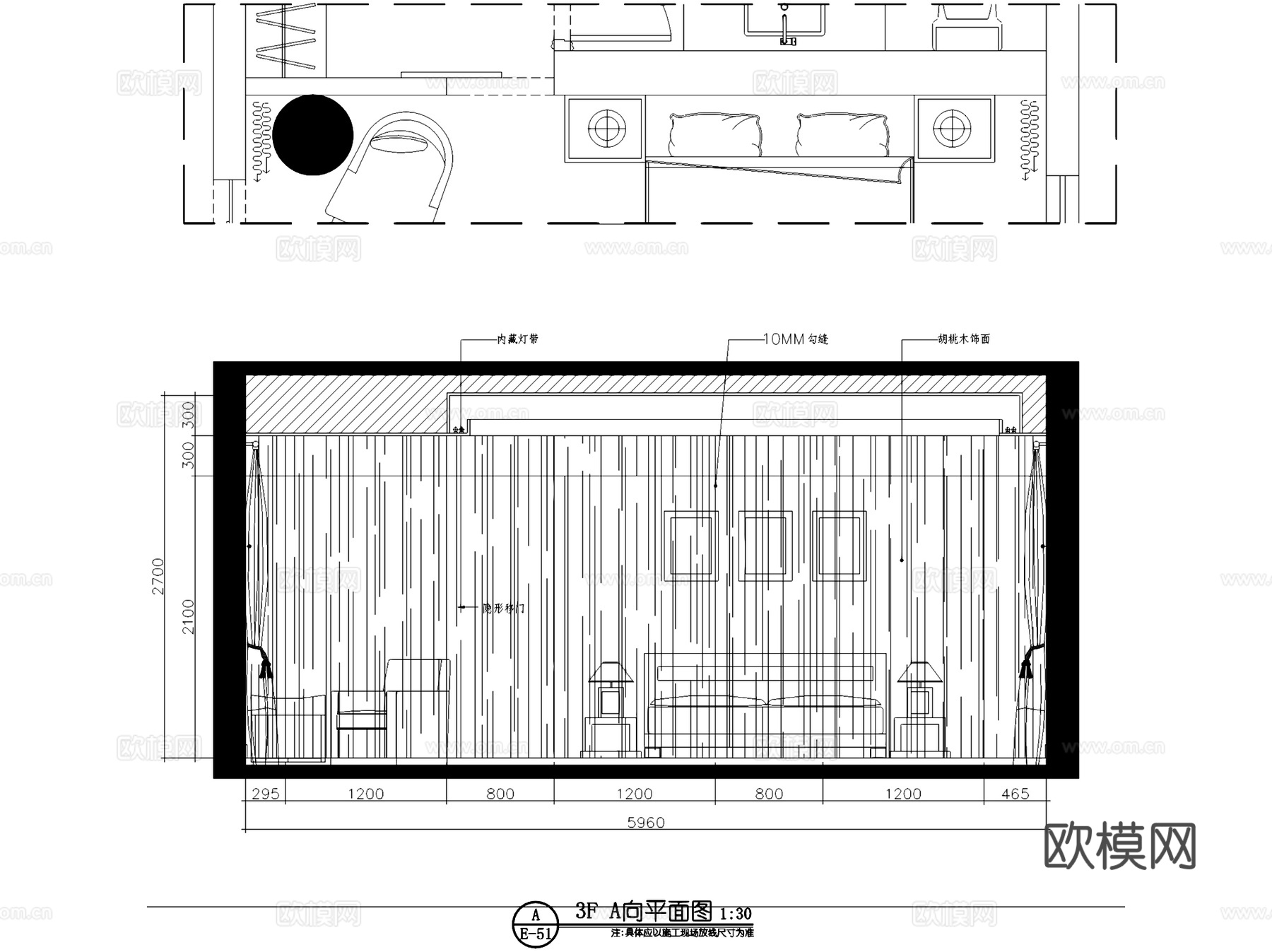 欧式三层别墅私宅室内家装CAD施工图cad施工图