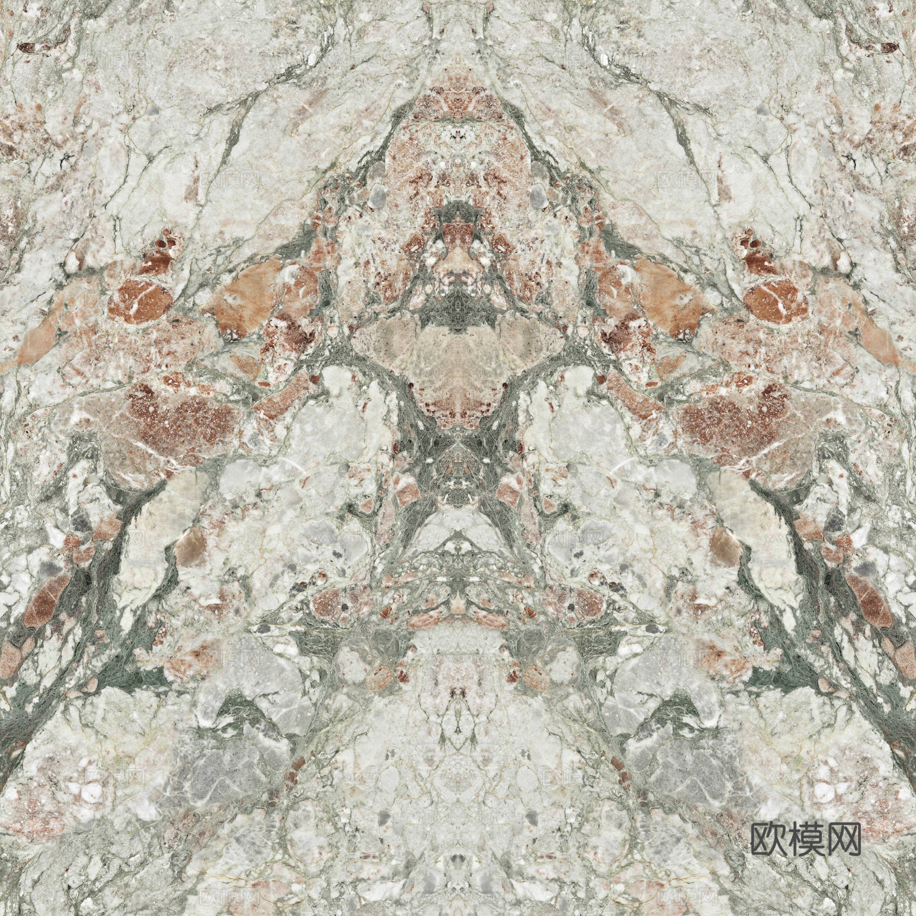 四季粉大理石奢石岩板