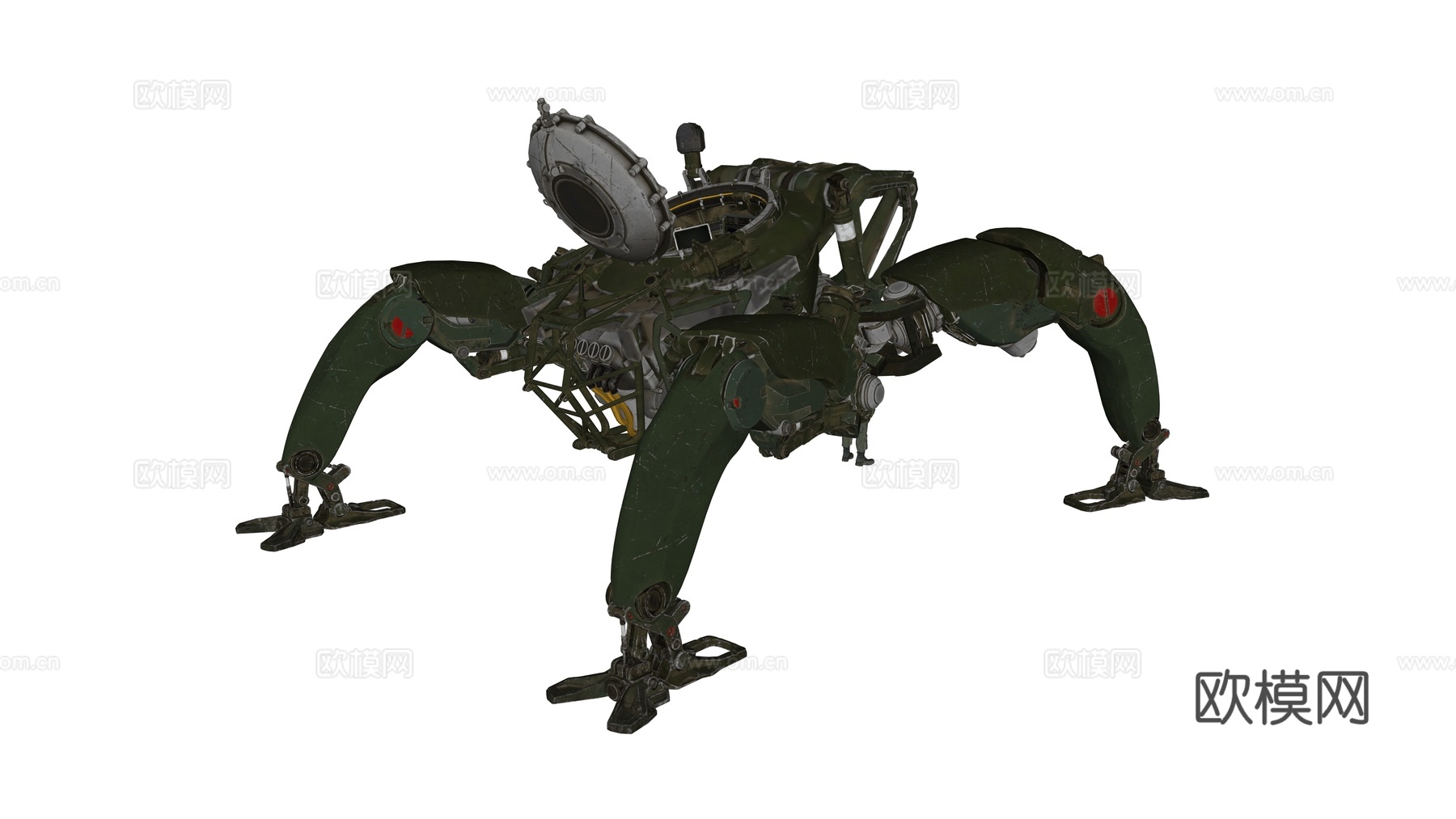 机器人 机甲战士 科幻机器人 机械战甲 战争机甲su模型