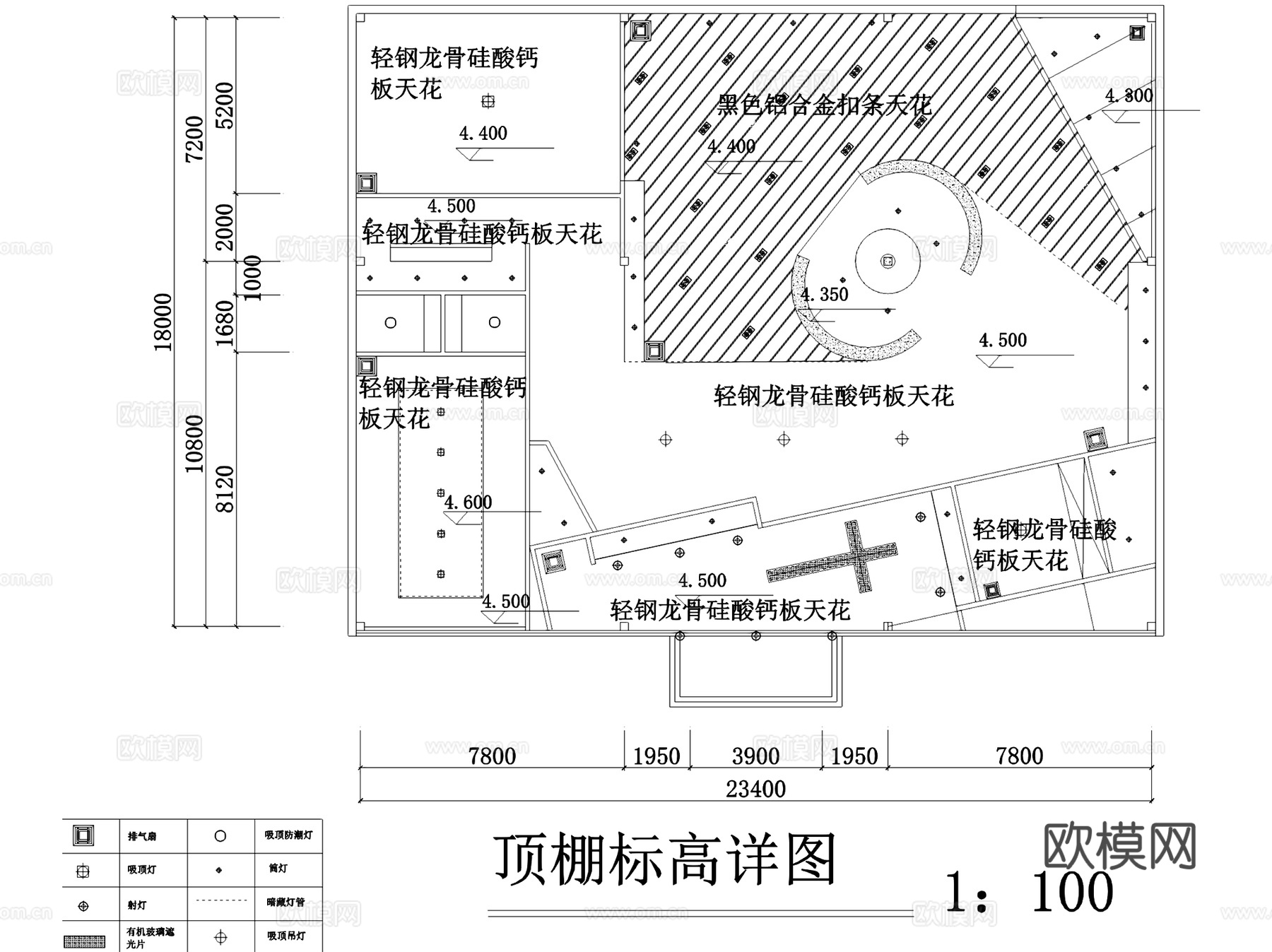 VAMPIR婚纱专卖店室内工装CAD施工图cad施工图