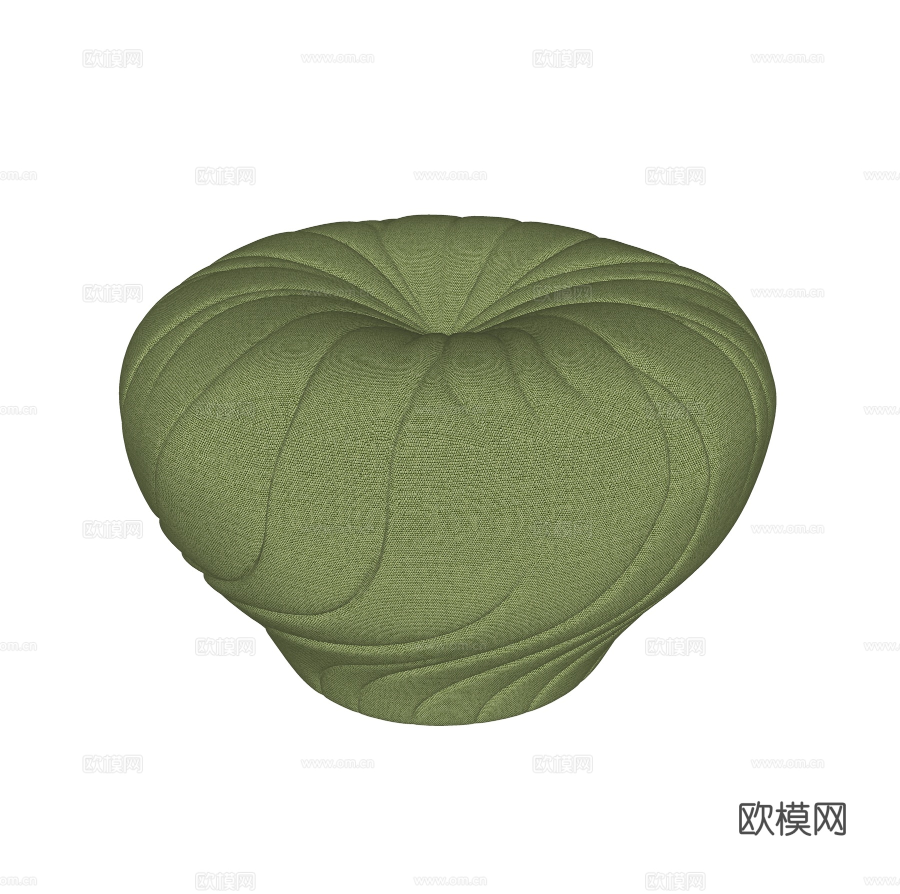 现代沙发凳 矮凳 梳妆凳su模型