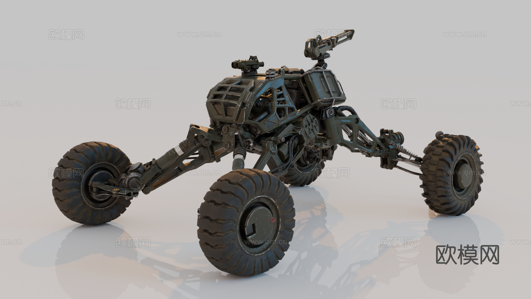 战车 机甲战士 科幻机器人 机械战甲 战争机甲su模型