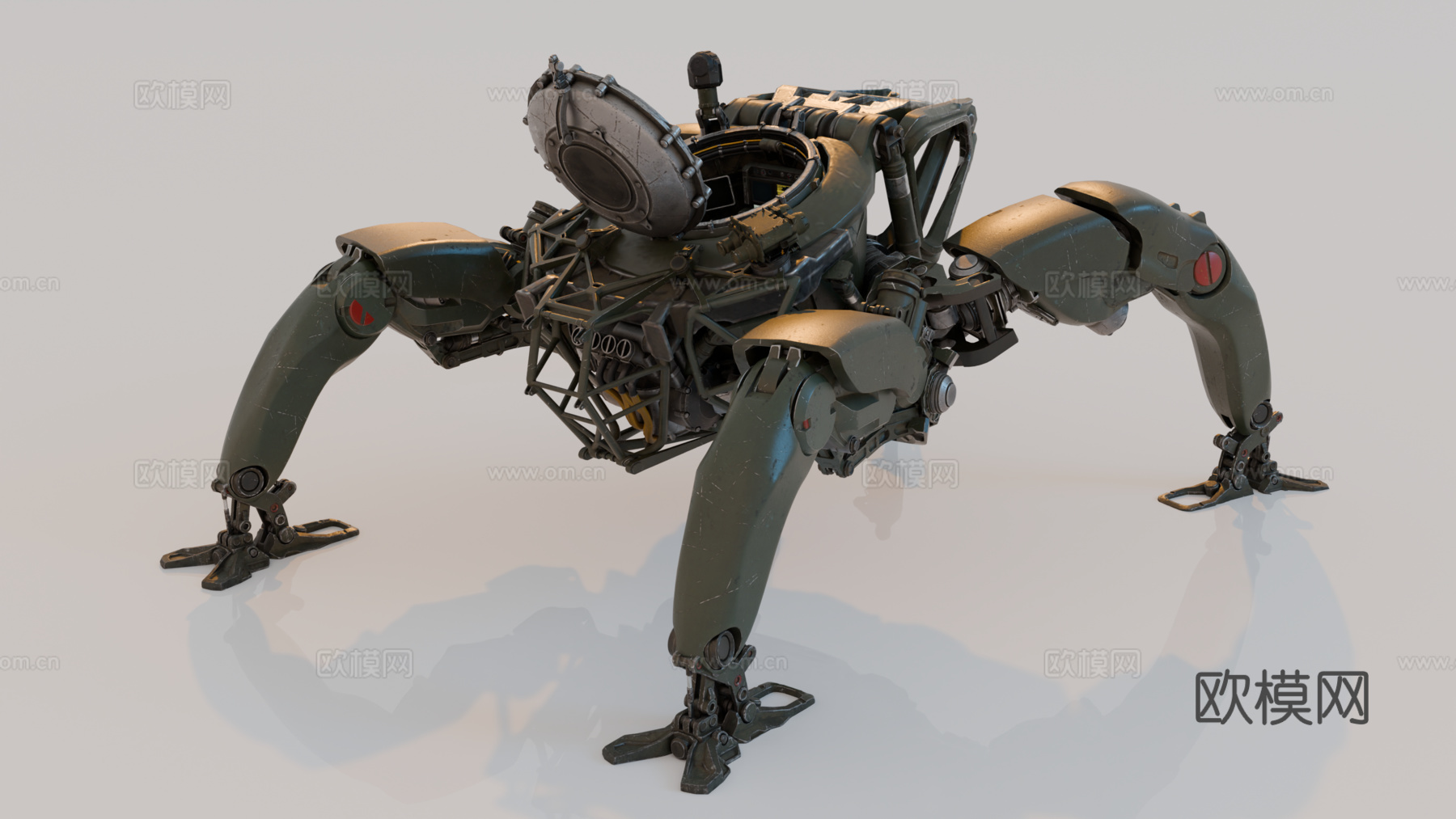 机器人 机甲战士 科幻机器人 机械战甲 战争机甲su模型