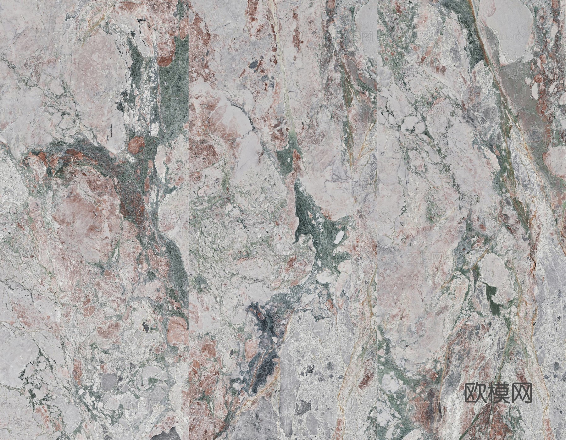 莫奈花园大理石岩板奢石