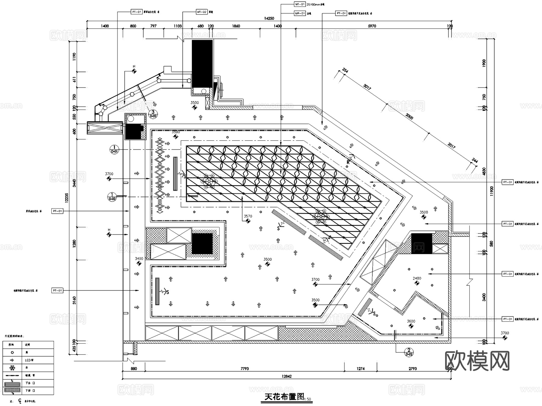 GUCCI古驰意大利奢侈品牌服装店室内工装CAD施工图整套cad施工图
