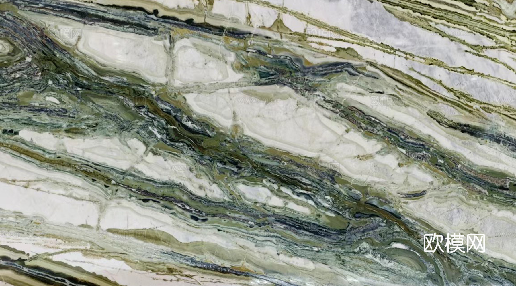 香格里拉翡翠大理石 绿色大理石