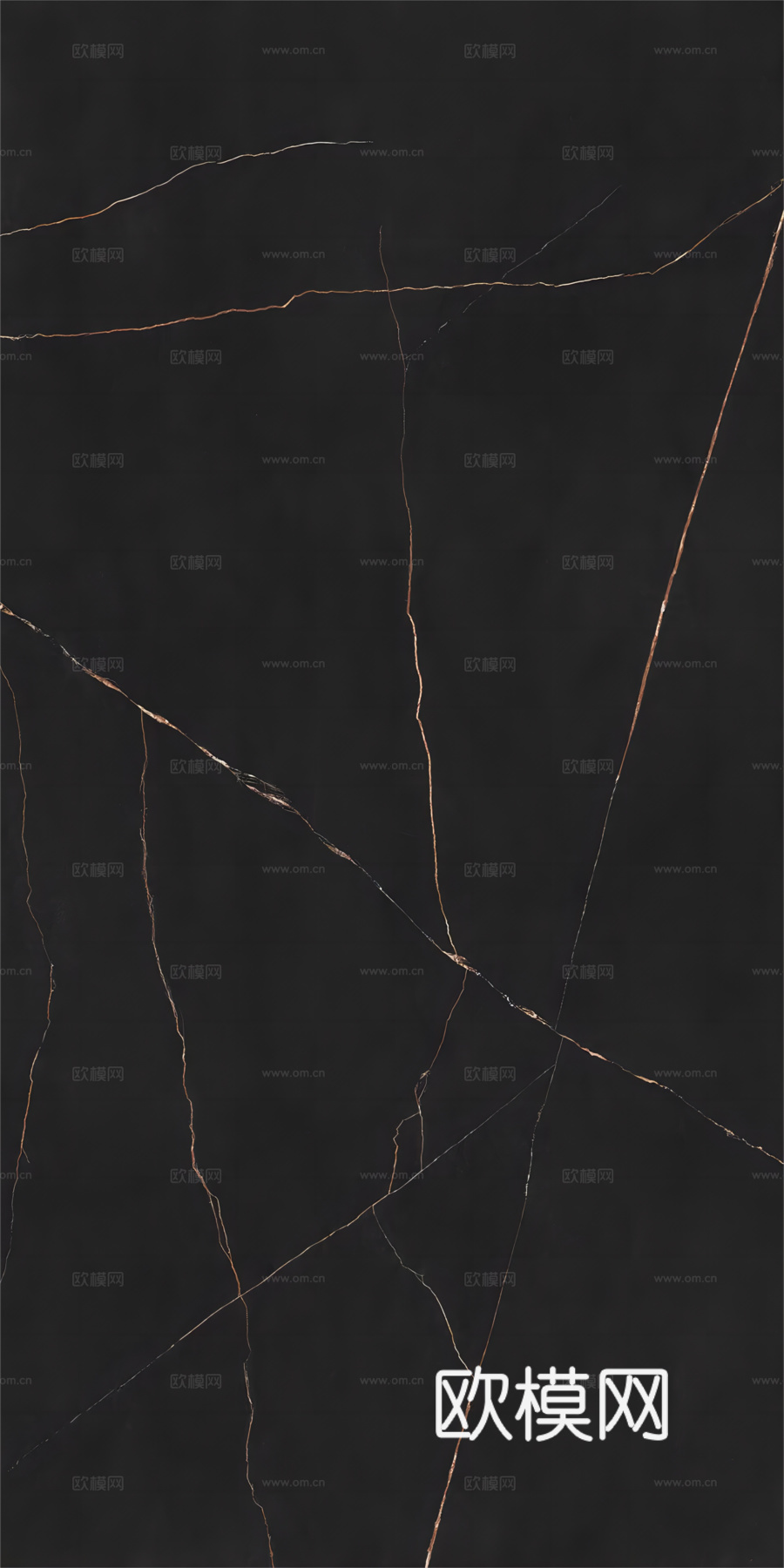 黑色无缝黑白根大理石岩板