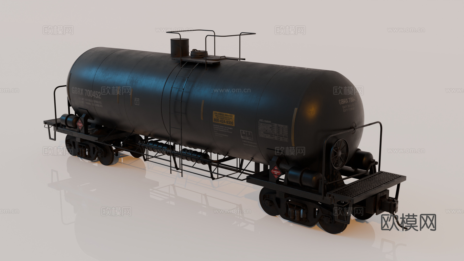 复古火车 火车车厢 火车油罐箱 轨道火车 铁路油罐车su模型