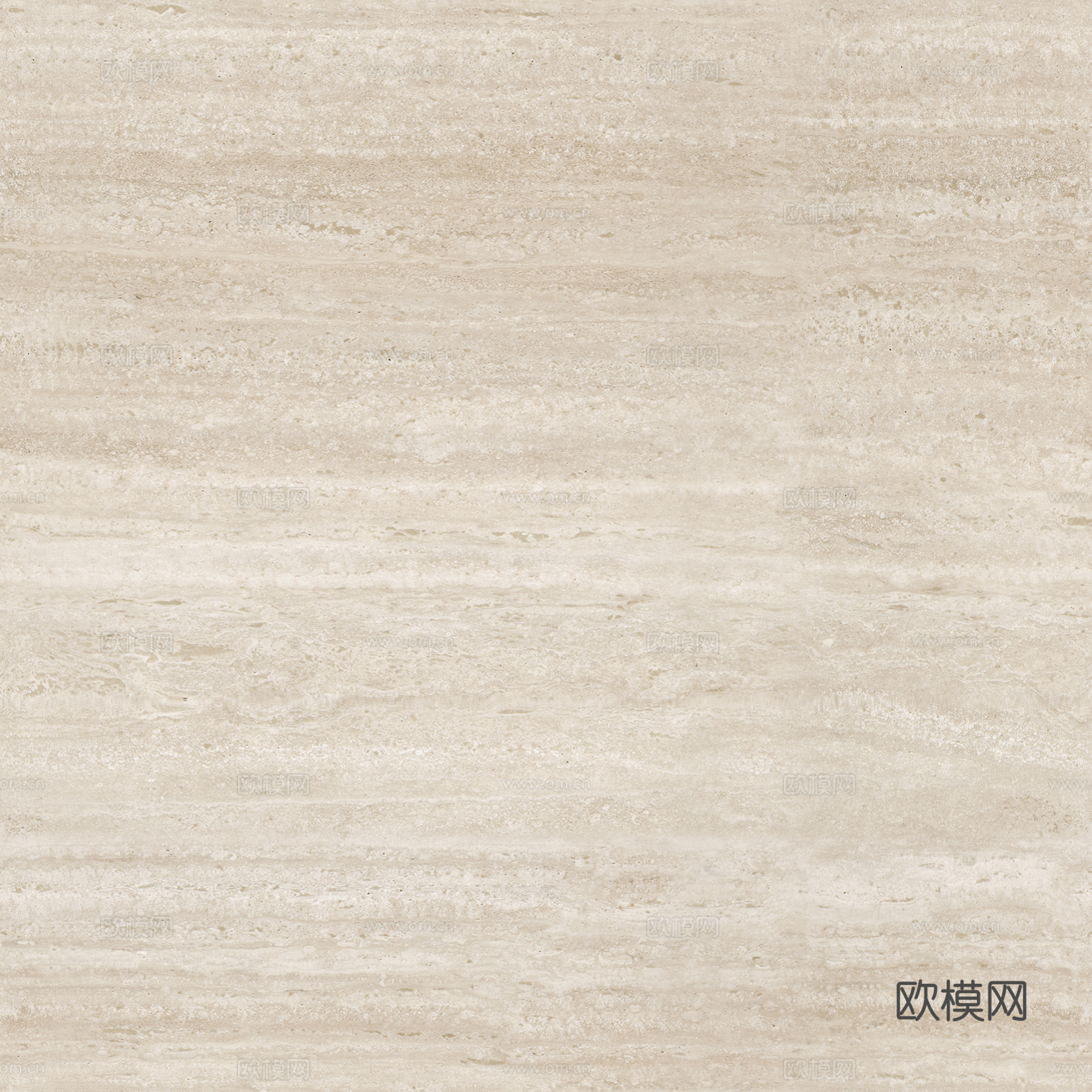 现代意式无缝米黄色洞石