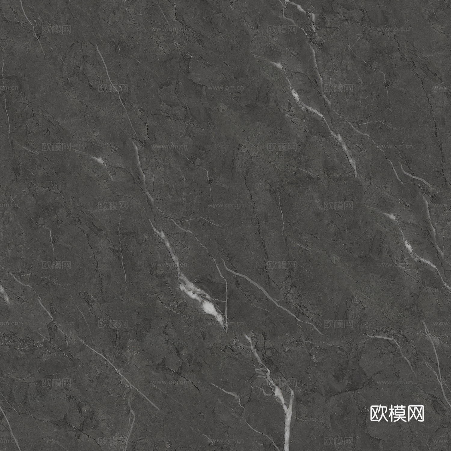 无缝黑灰色大理石岩板