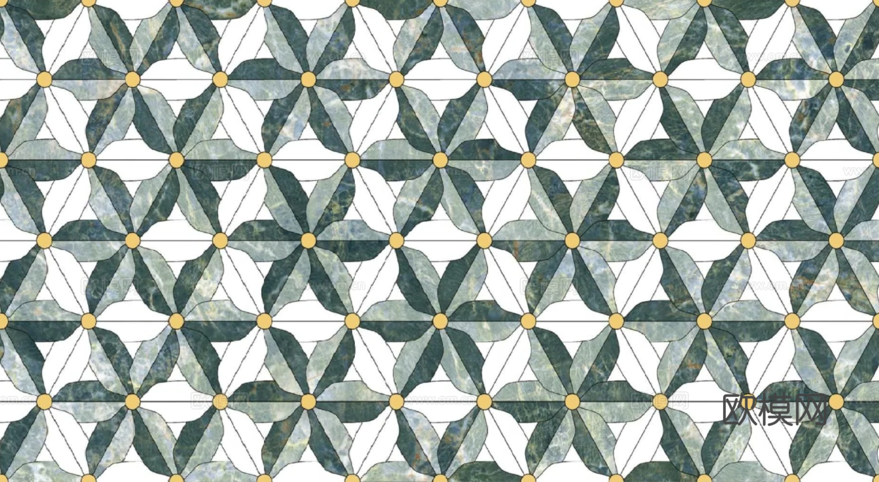 大理石石材拼花