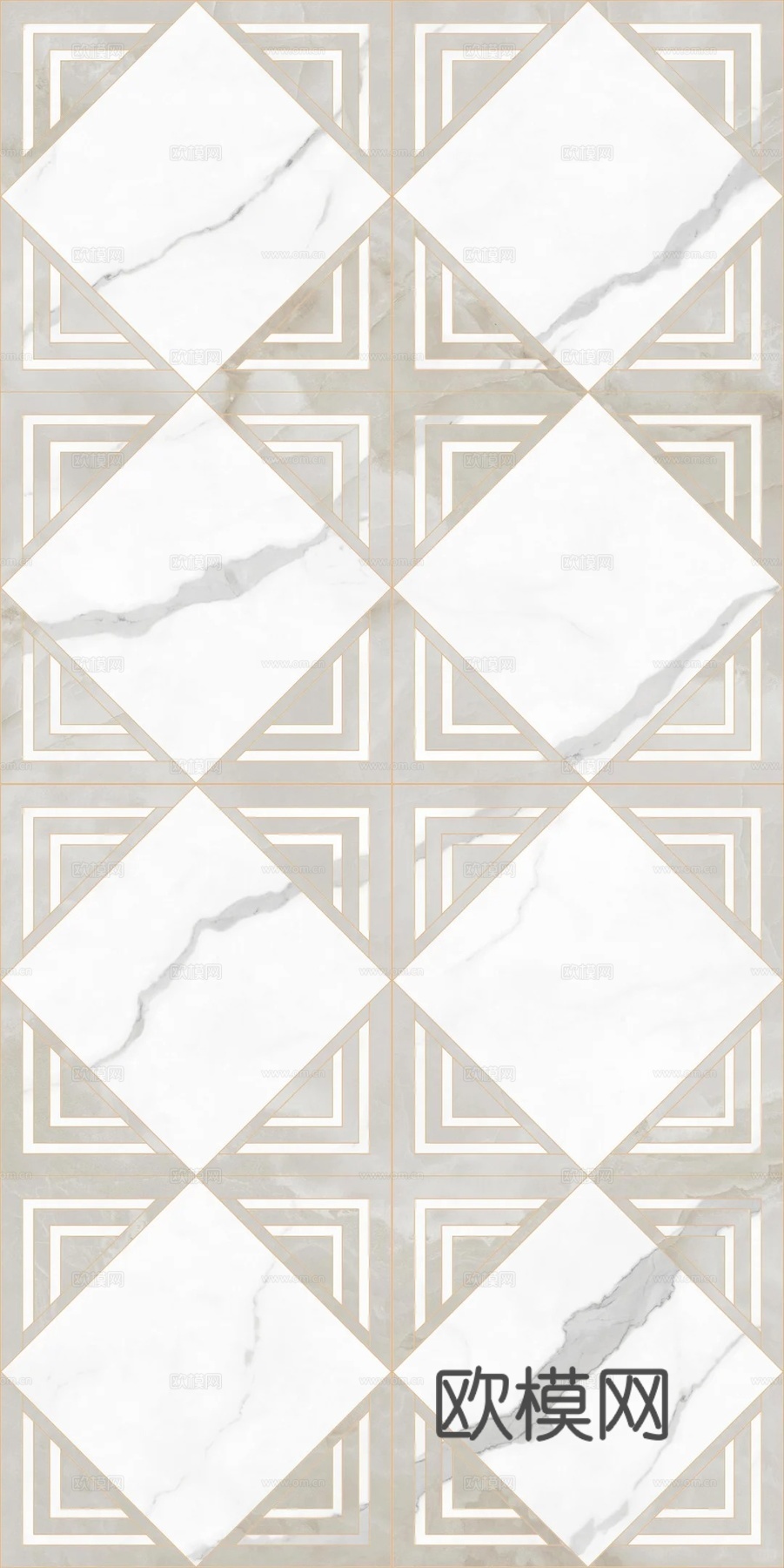 大理石瓷砖石材几何地面拼花下载